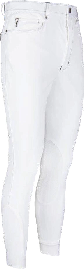 Herren Reithose Active Knee Grip Weiß / 94