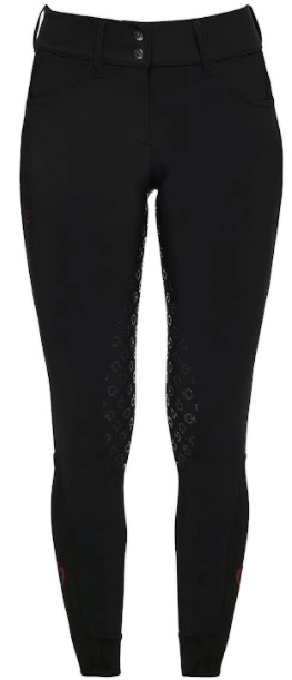 Damenreithose American Full Grip Schwarz / 40