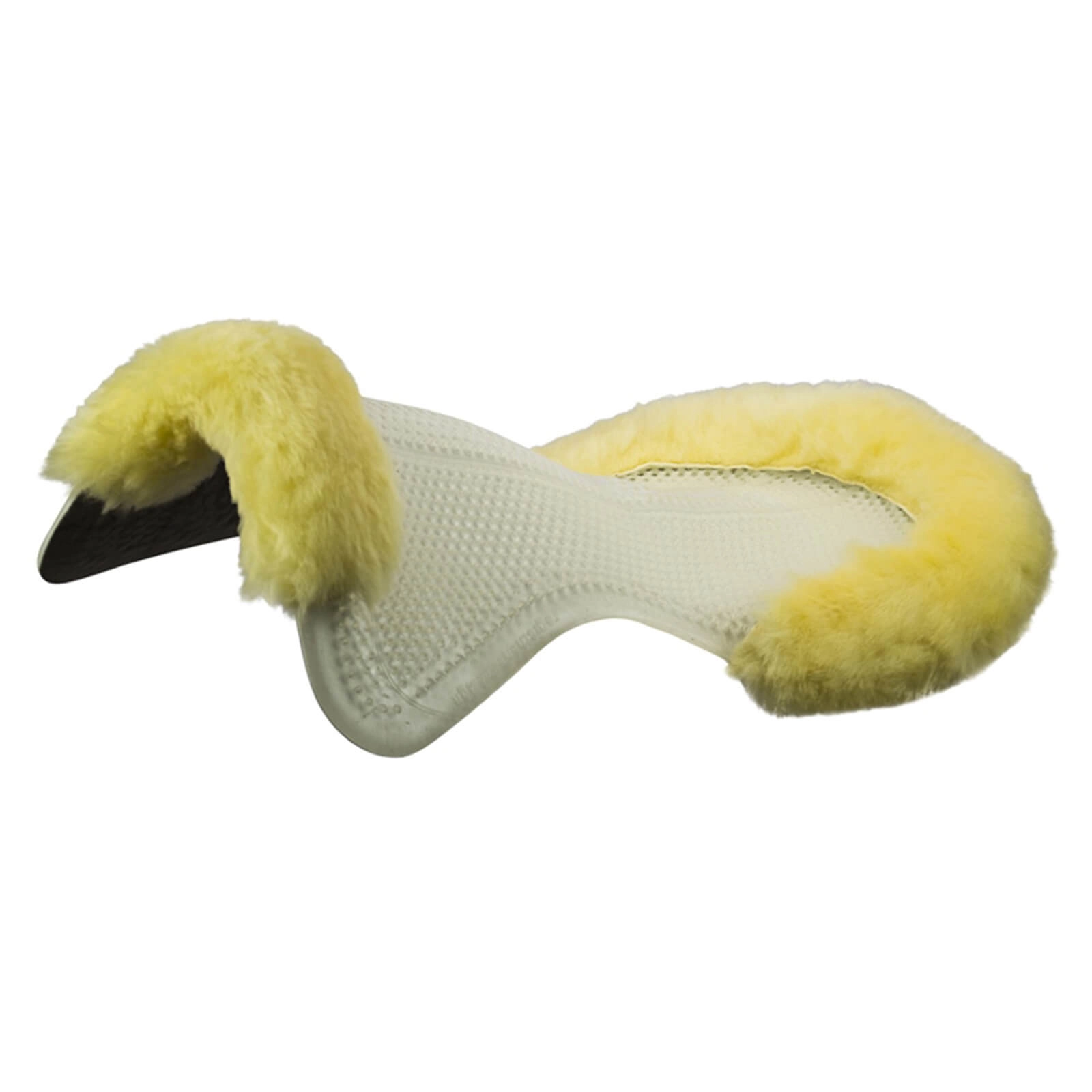 Therapeutisches Gel Pad Cut Out Lammfell Natur/Transparent / L