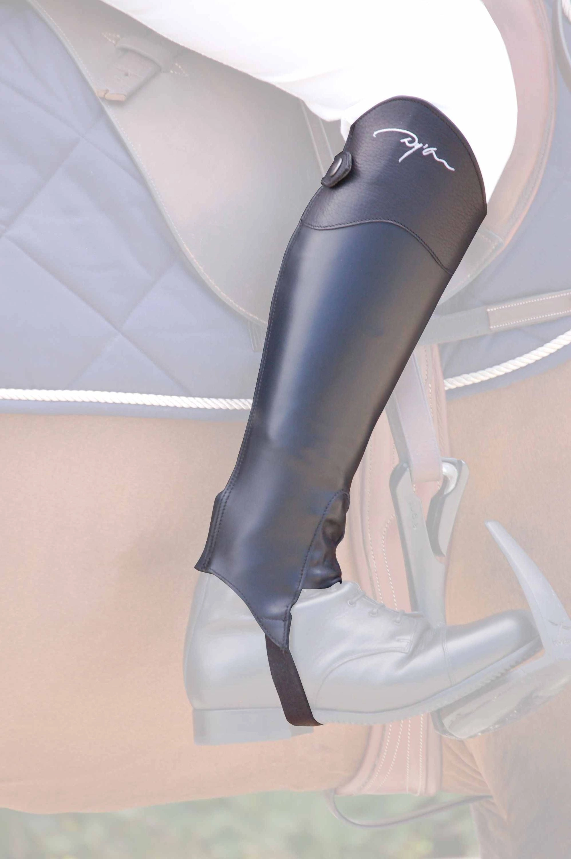 Lederchaps Exel Comfort Reitchaps S
