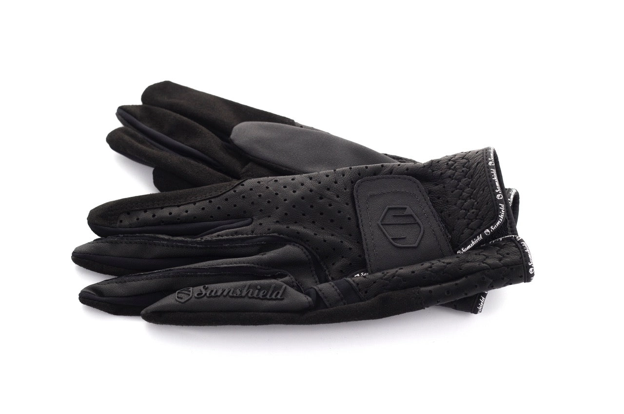 Reithandschuh V-Skin Hunter Black 9