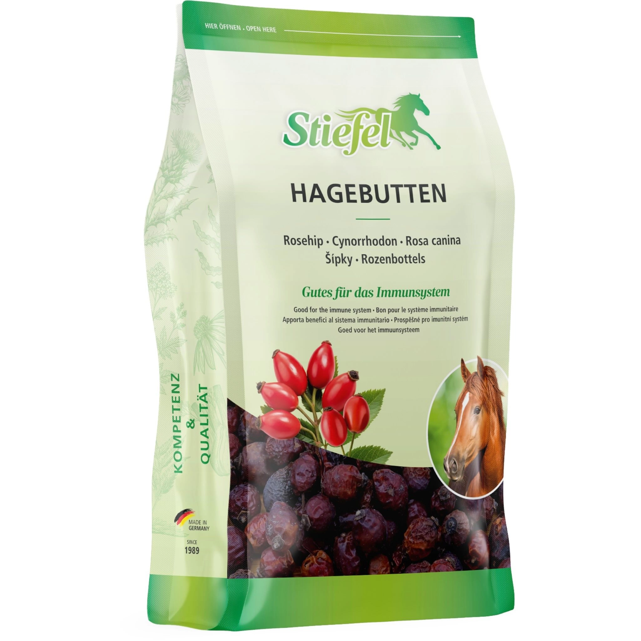 Pferd Hagebutten Ergänzungsfuttermittel 2,5 kg