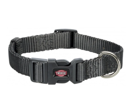 Premium Halsband Graphit / M-L