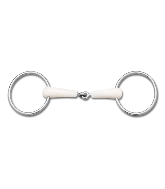 Wassertrense Einfach Gebrochen 20 mm Kunststoffgebiss Apfelaroma 13,5 cm