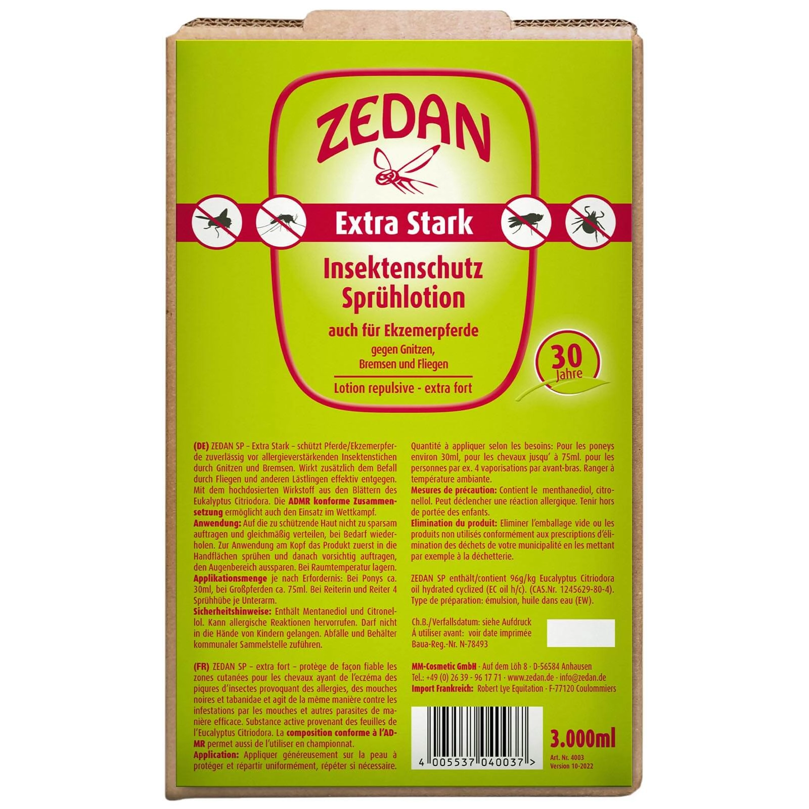SP Insektenschutz Sprühlotion - extra stark - 3000 ml