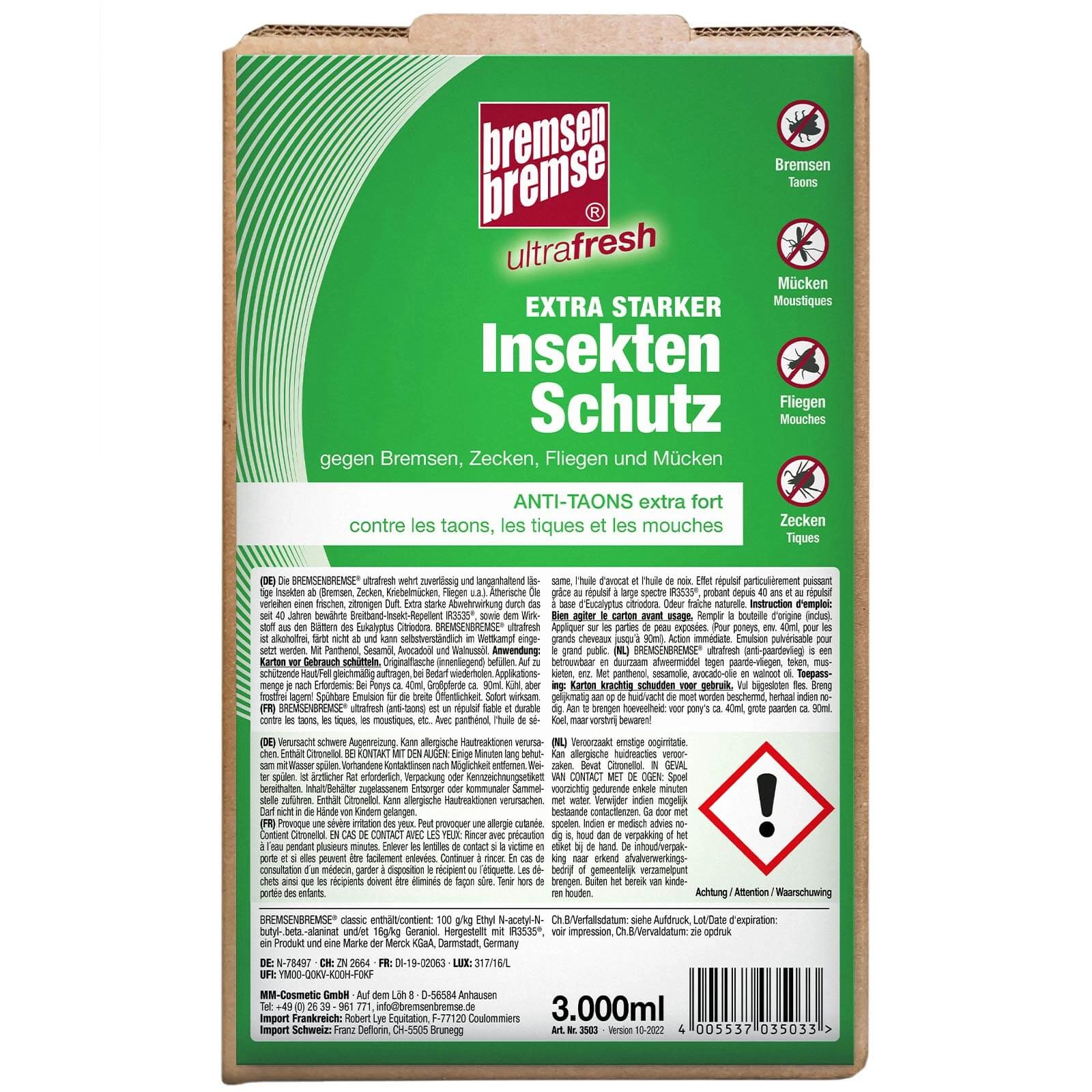 Insektenschutz - ultrafresh - 3000 ml