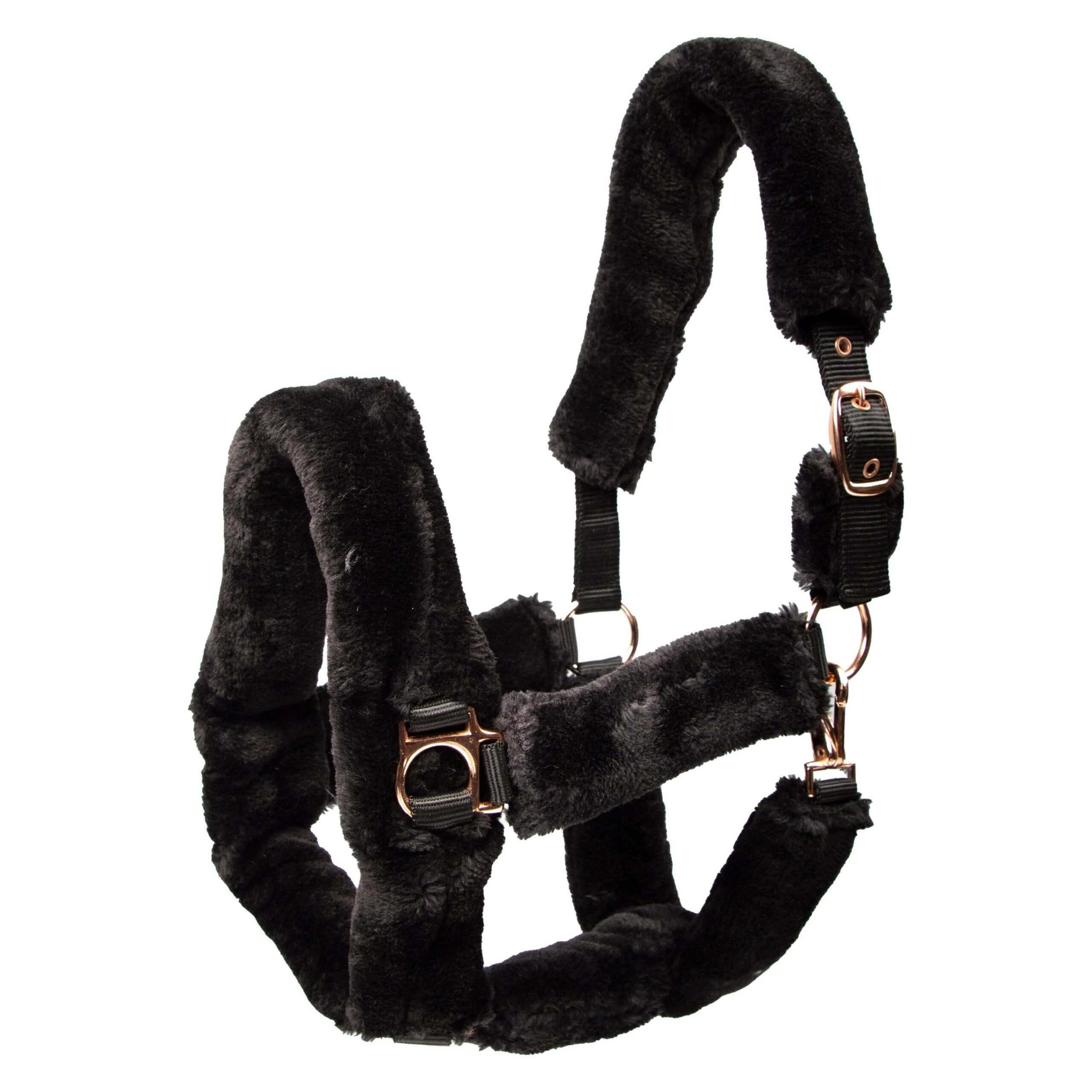 Halfter Fur IRHGo Star Classic Pferdehalfter Stallhalfter Black / Full