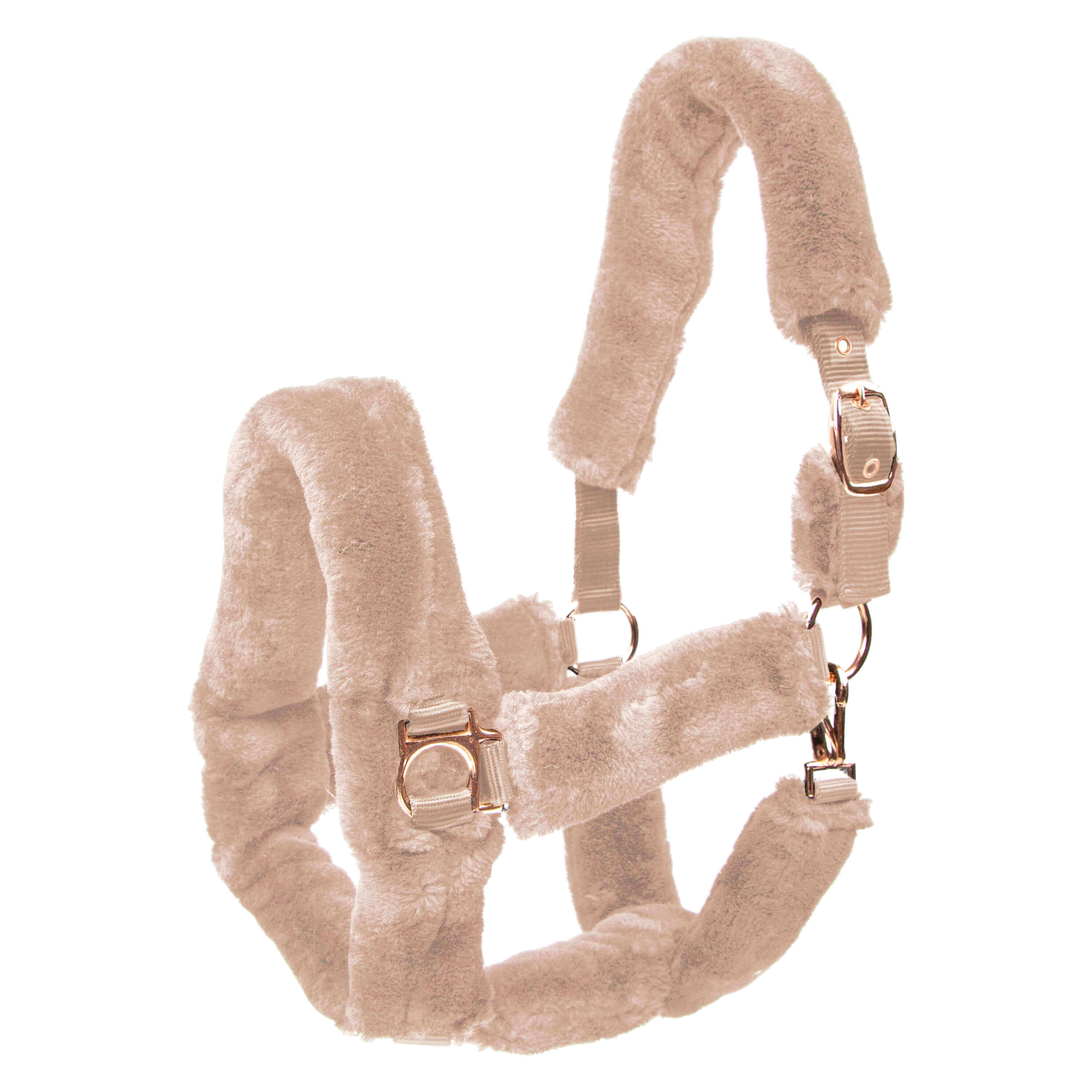 Halfter Fur IRHGo Star Classic Pferdehalfter Stallhalfter Taupe / Full
