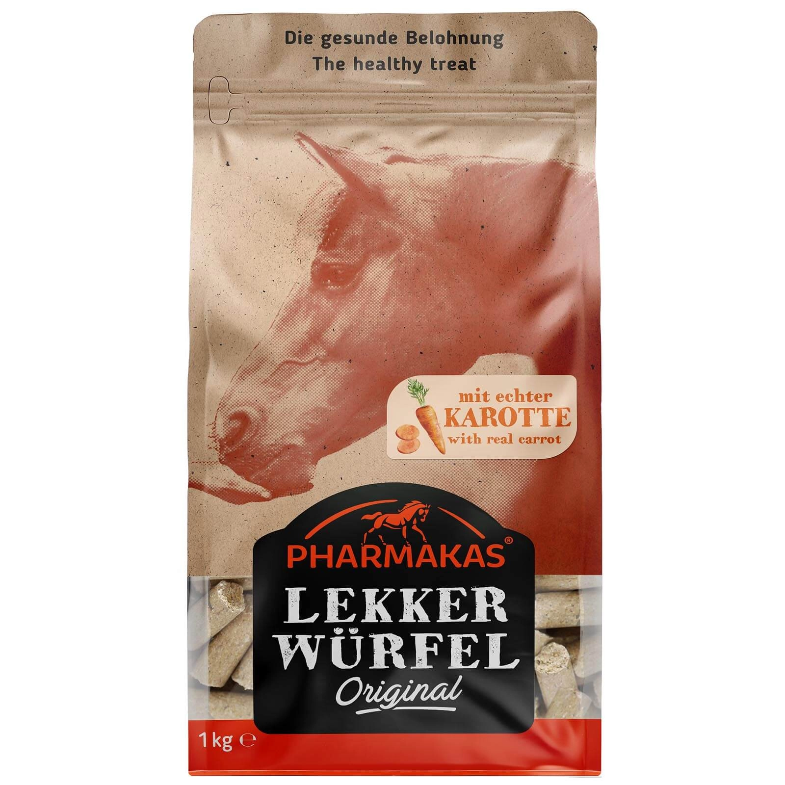 Leckerlies Lekkerwürfel Karotte