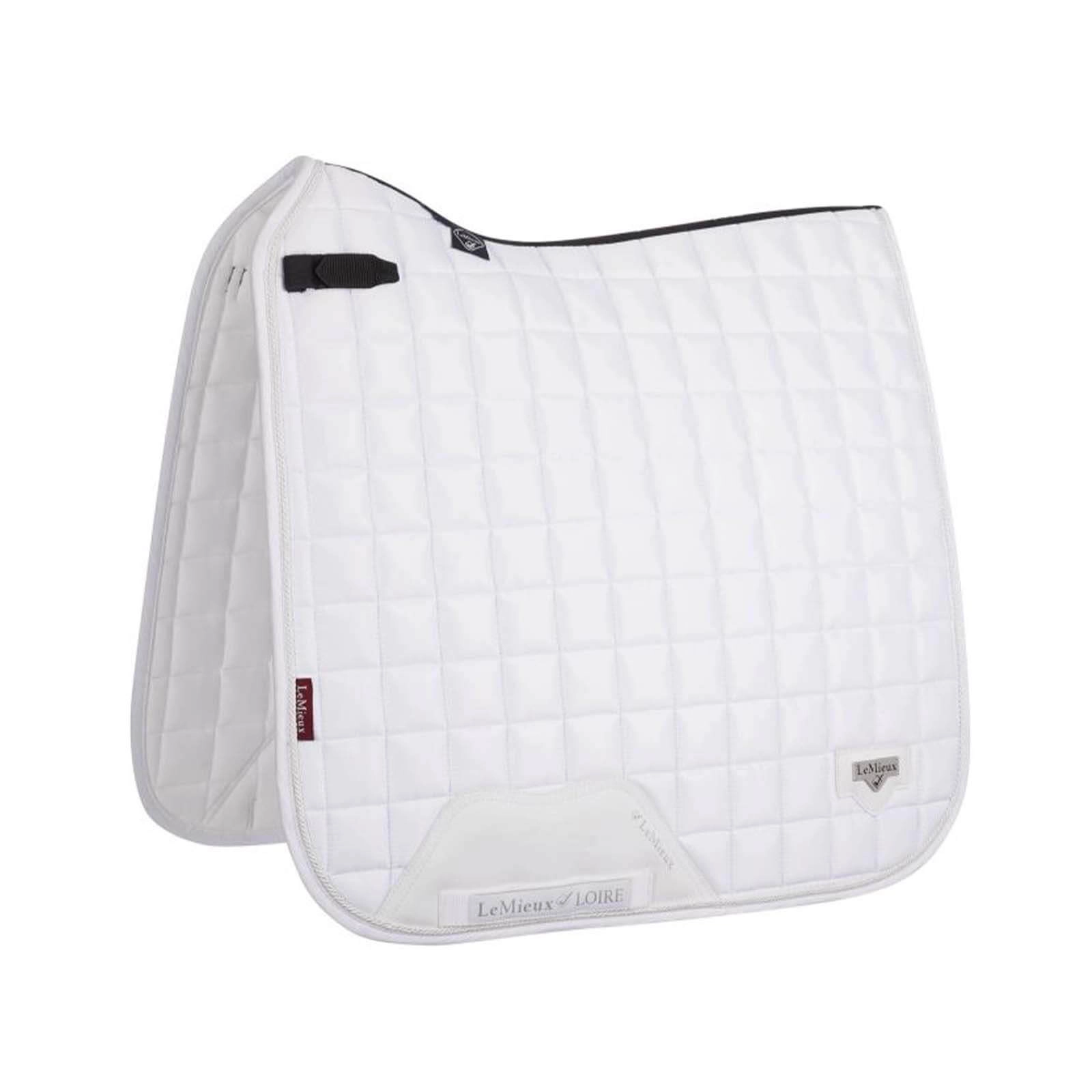 Schabracke LM Loire Classic Satin Dressage Square Dressurschabracke White / L/Warmblut