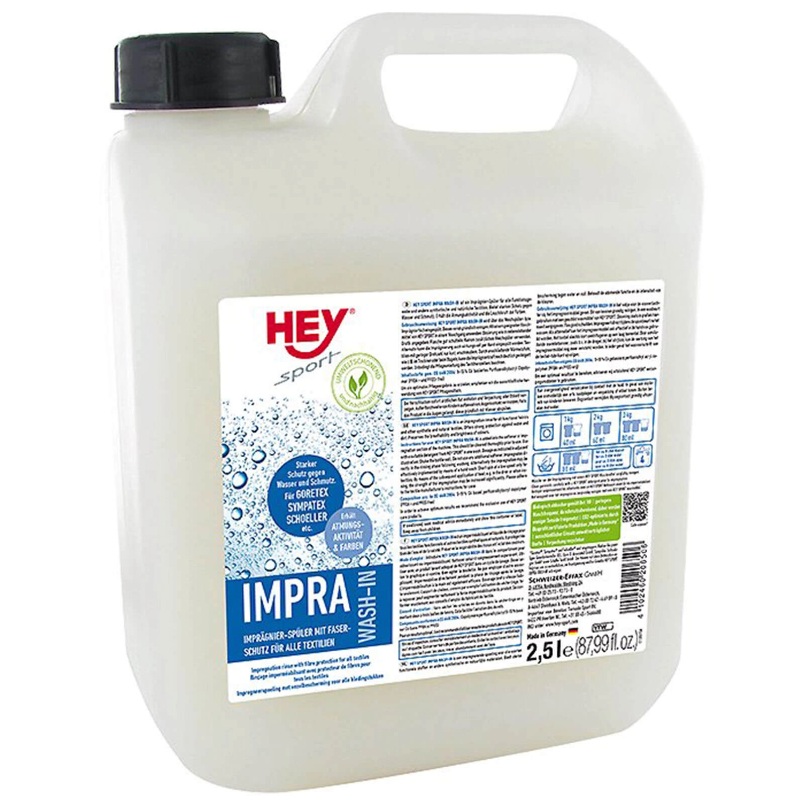 Einwaschimprägnierung Kleidung Impra FF Wash-In 2,5 l