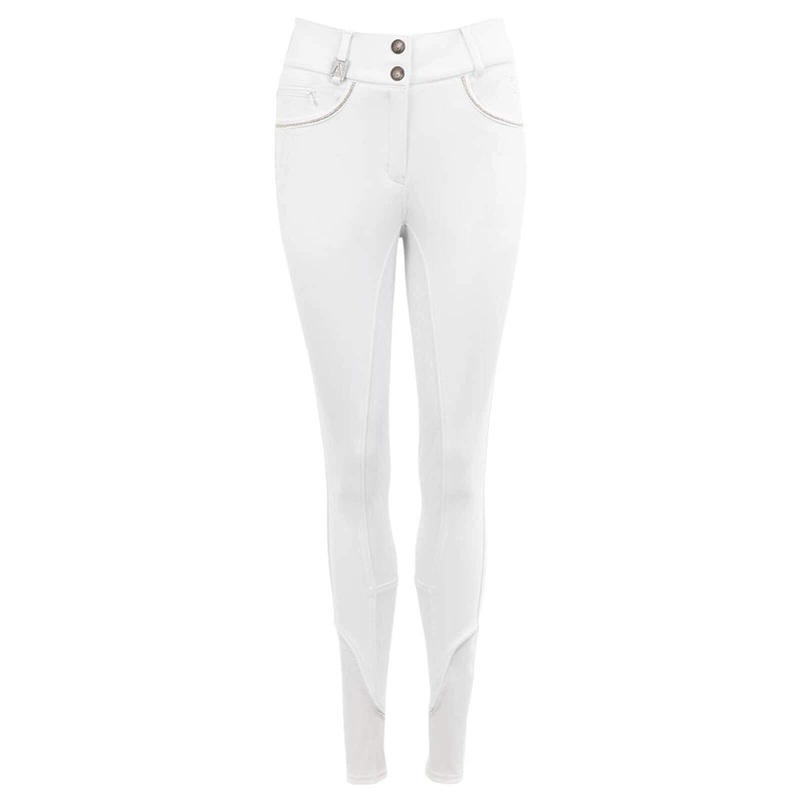 Reithose Damen Full-Grip XR21101 Regally Weiß / 42