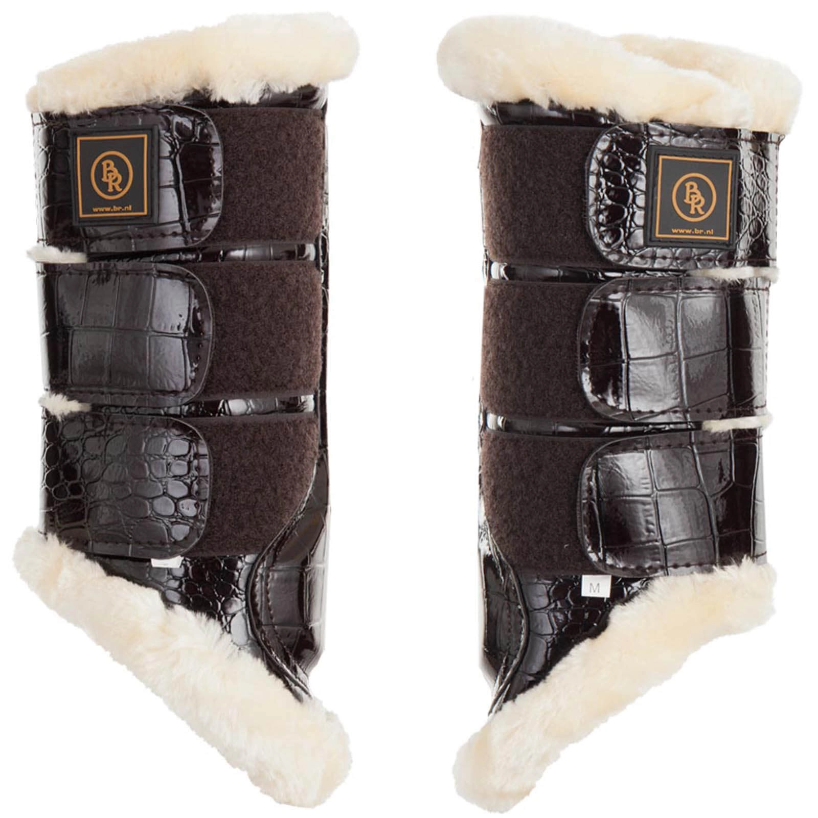 Gamaschen Majestic Lacquer Braun / L