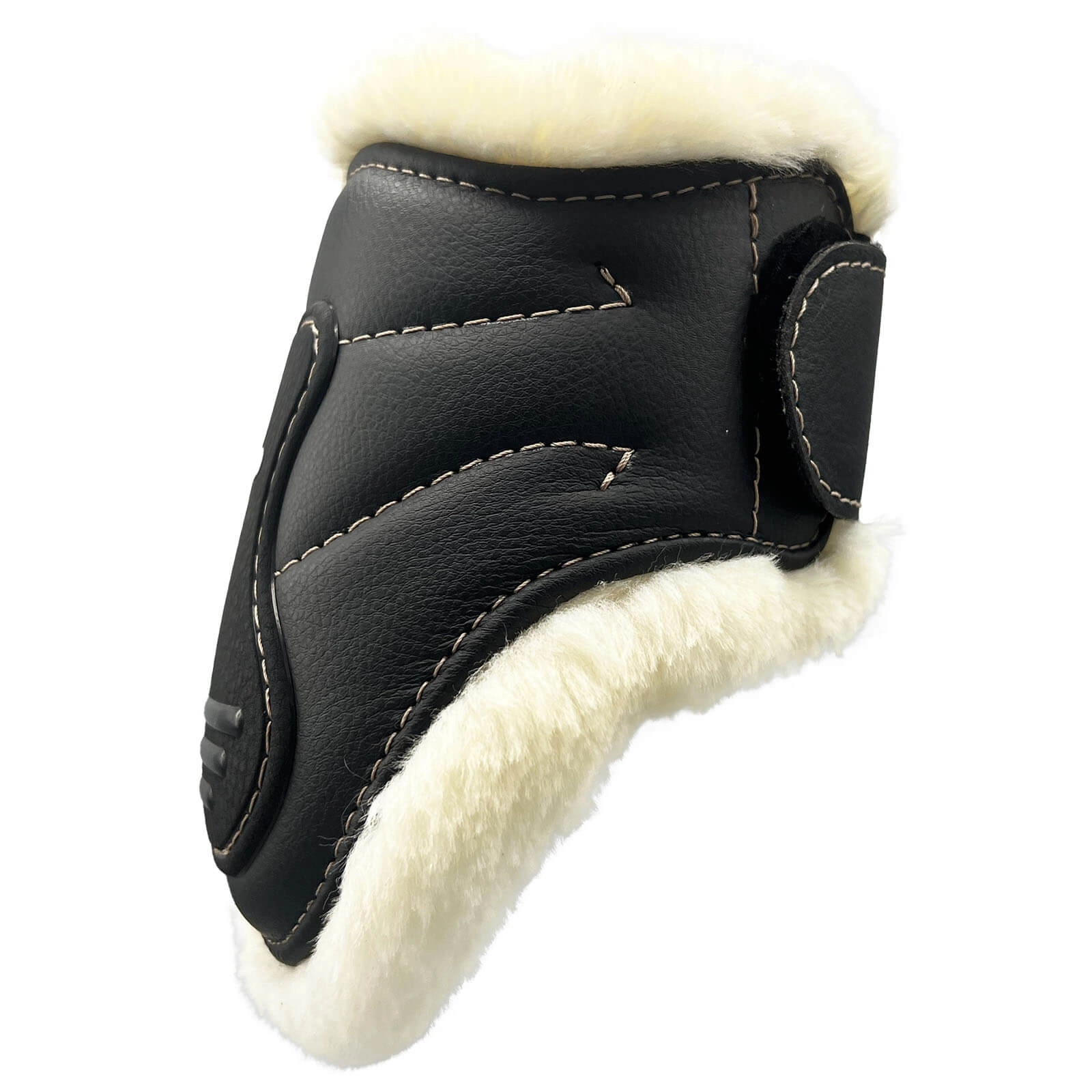 Streichkappen eQuick Glam Rear Fluffy Black / Full