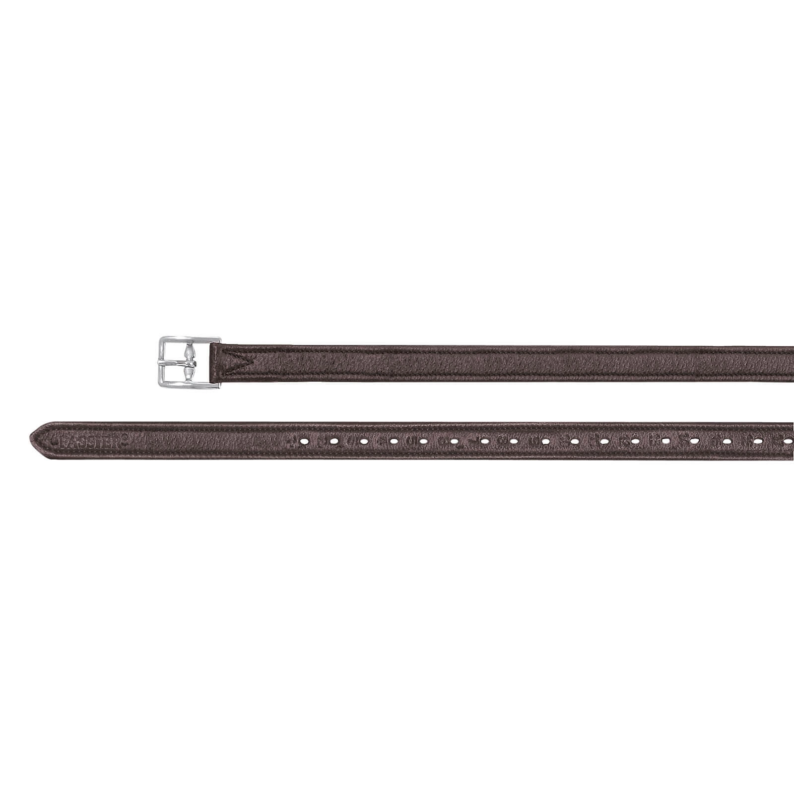 Steigbügelriemen Velvet Touch Havanna / 140 cm