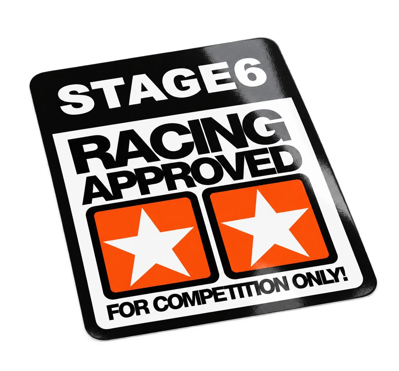 Aufkleber Stage6 Emblem 50x61mm