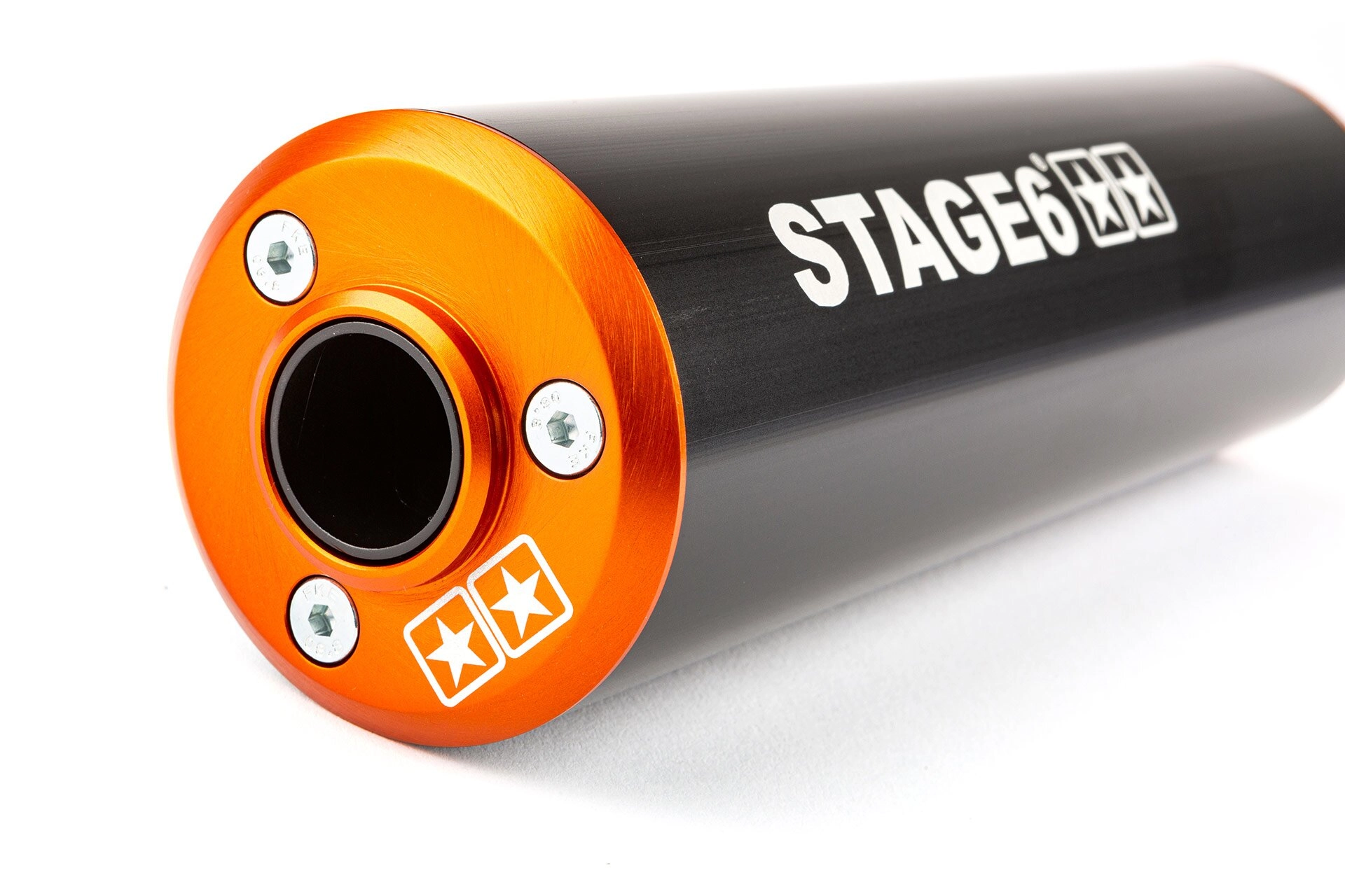 Auspuff Stage6 Streetrace 80 - 90 AM6 Orange / Schwarz