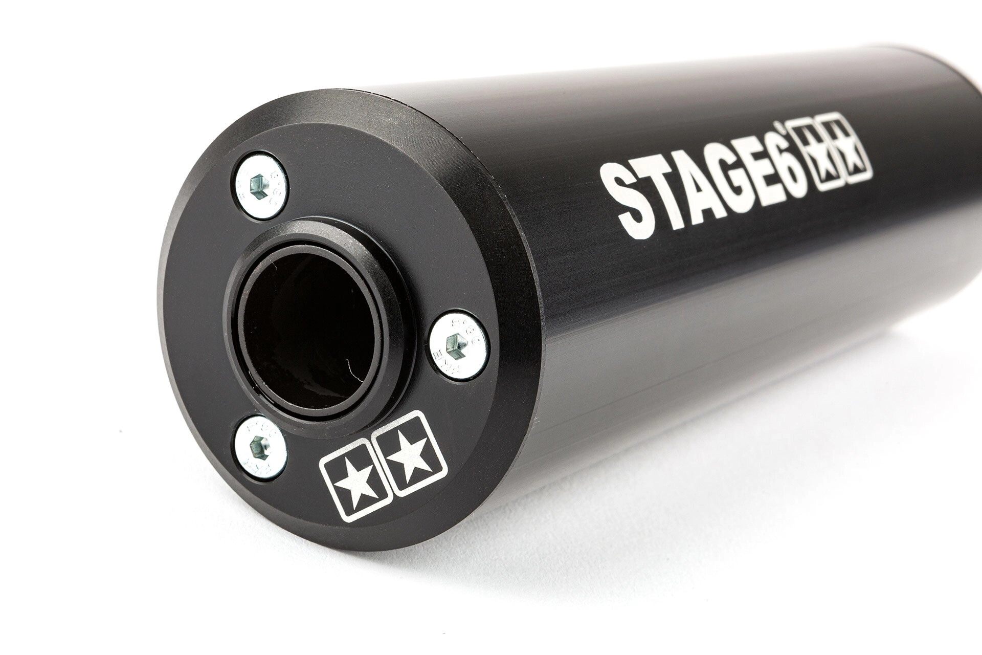 Auspuff Stage6 Streetrace 80 - 90 AM6 Schwarz