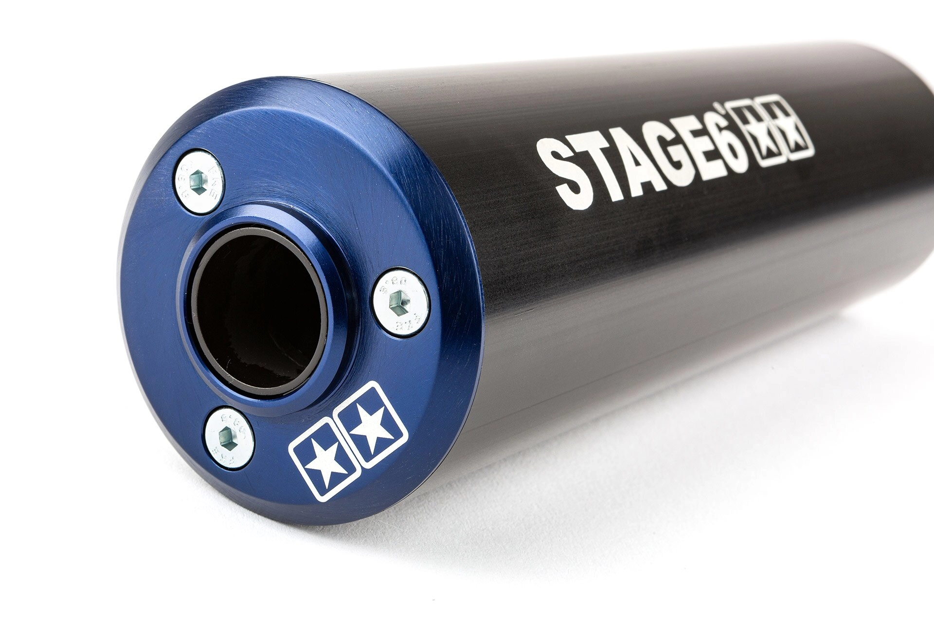 Auspuff Stage6 Streetrace 80 - 90 AM6 Blau