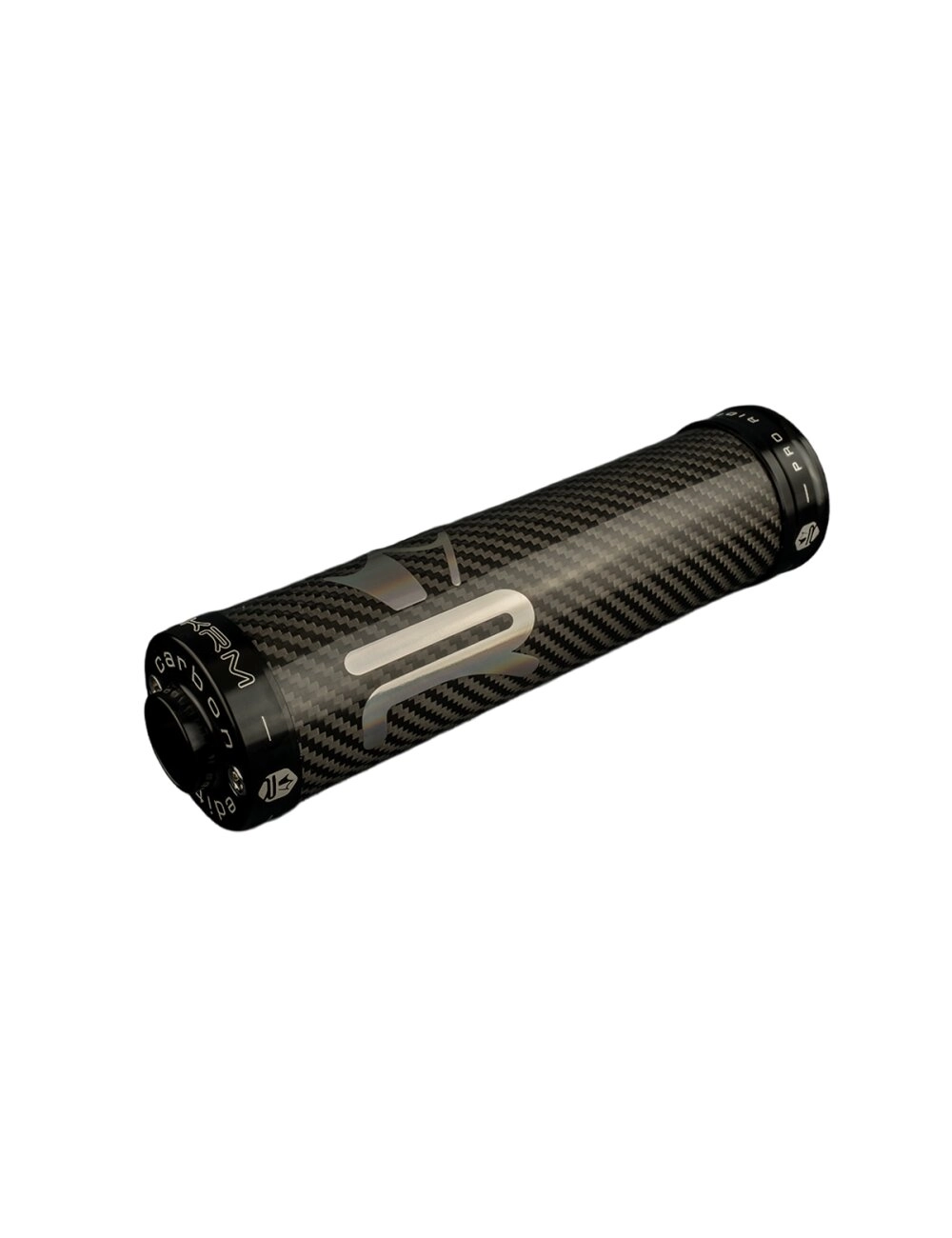 Endschalldämpfer KRM Carbon Hologramm 70-90cc schwarz