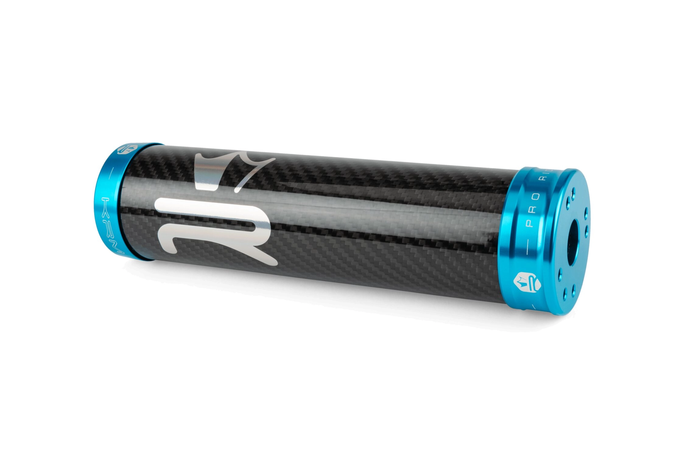 Endschalldämpfer KRM Carbon Hologramm 70-90cc türkis