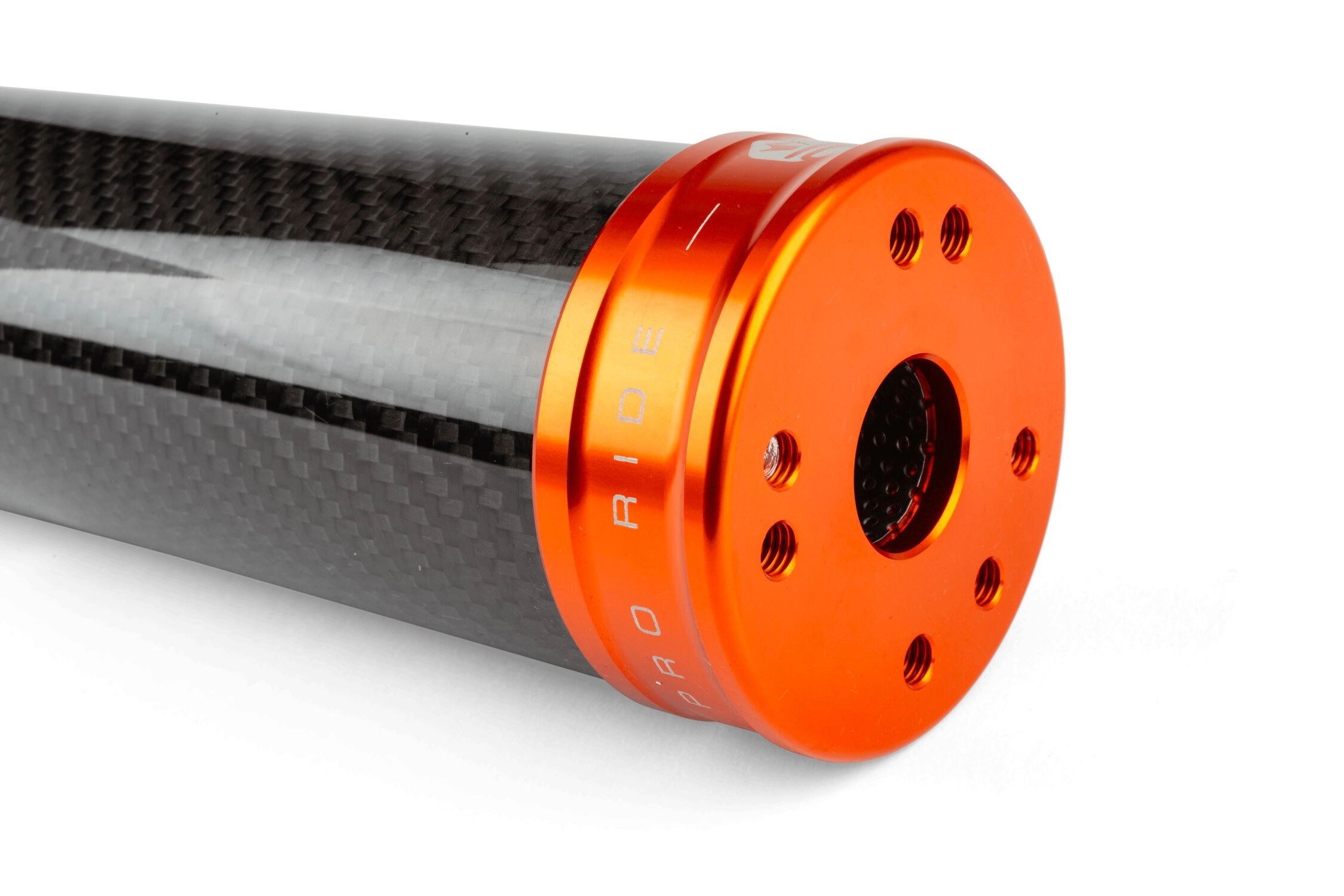 Endschalldämpfer KRM Carbon Hologramm 70-90cc orange