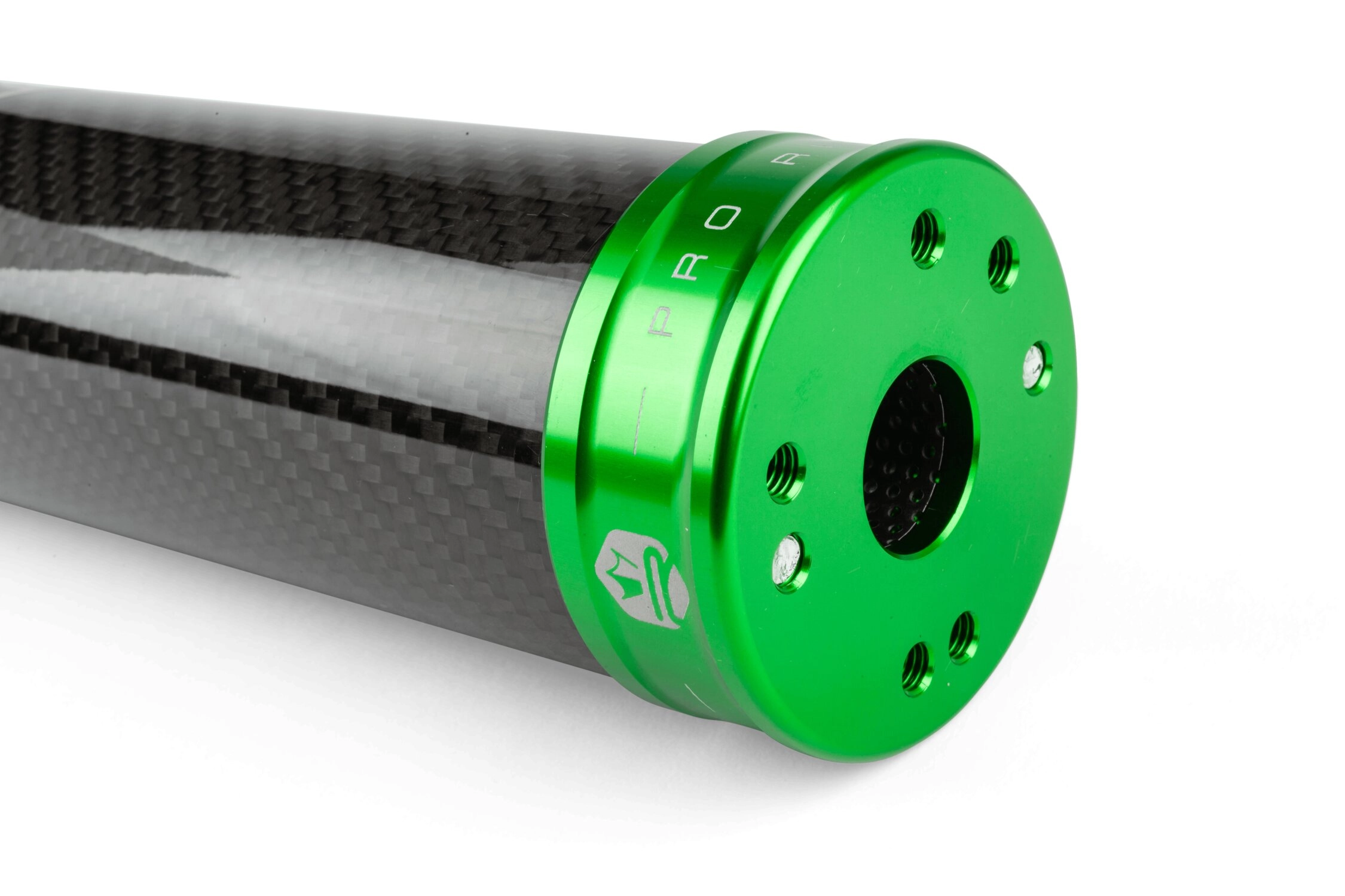 Endschalldämpfer KRM Carbon Hologramm 70-90cc grün