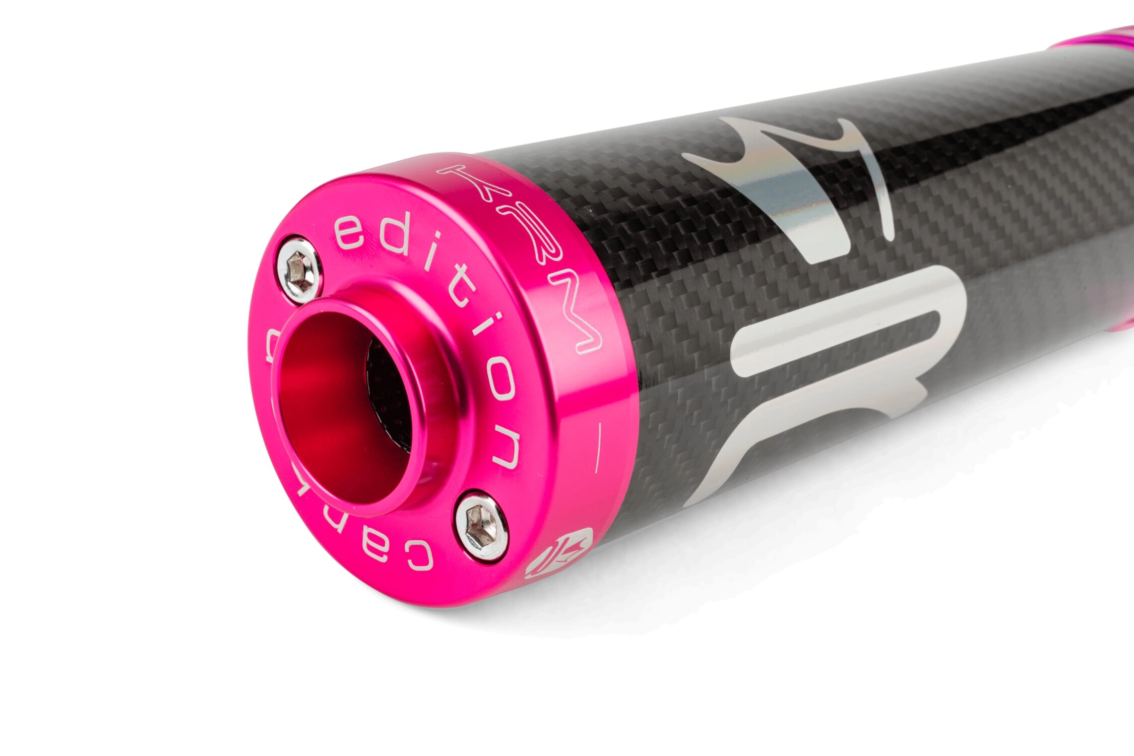 Endschalldämpfer KRM Carbon Hologramm 70-90cc pink