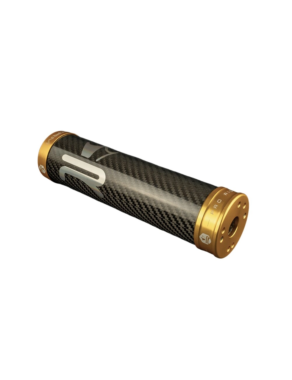 Endschalldämpfer KRM Carbon Hologramm 70-90cc gold