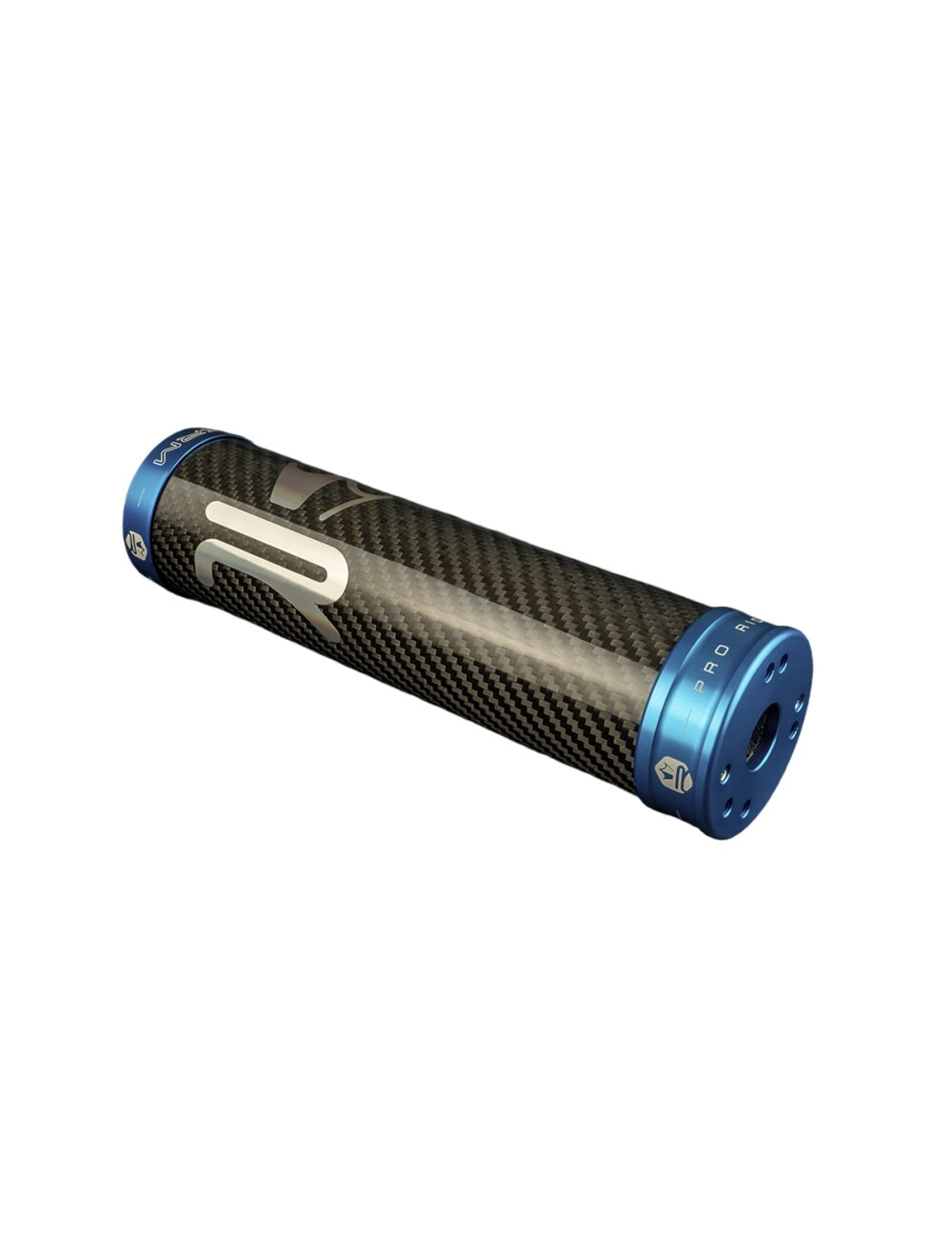 Endschalldämpfer KRM Carbon Hologramm 70-90cc blau