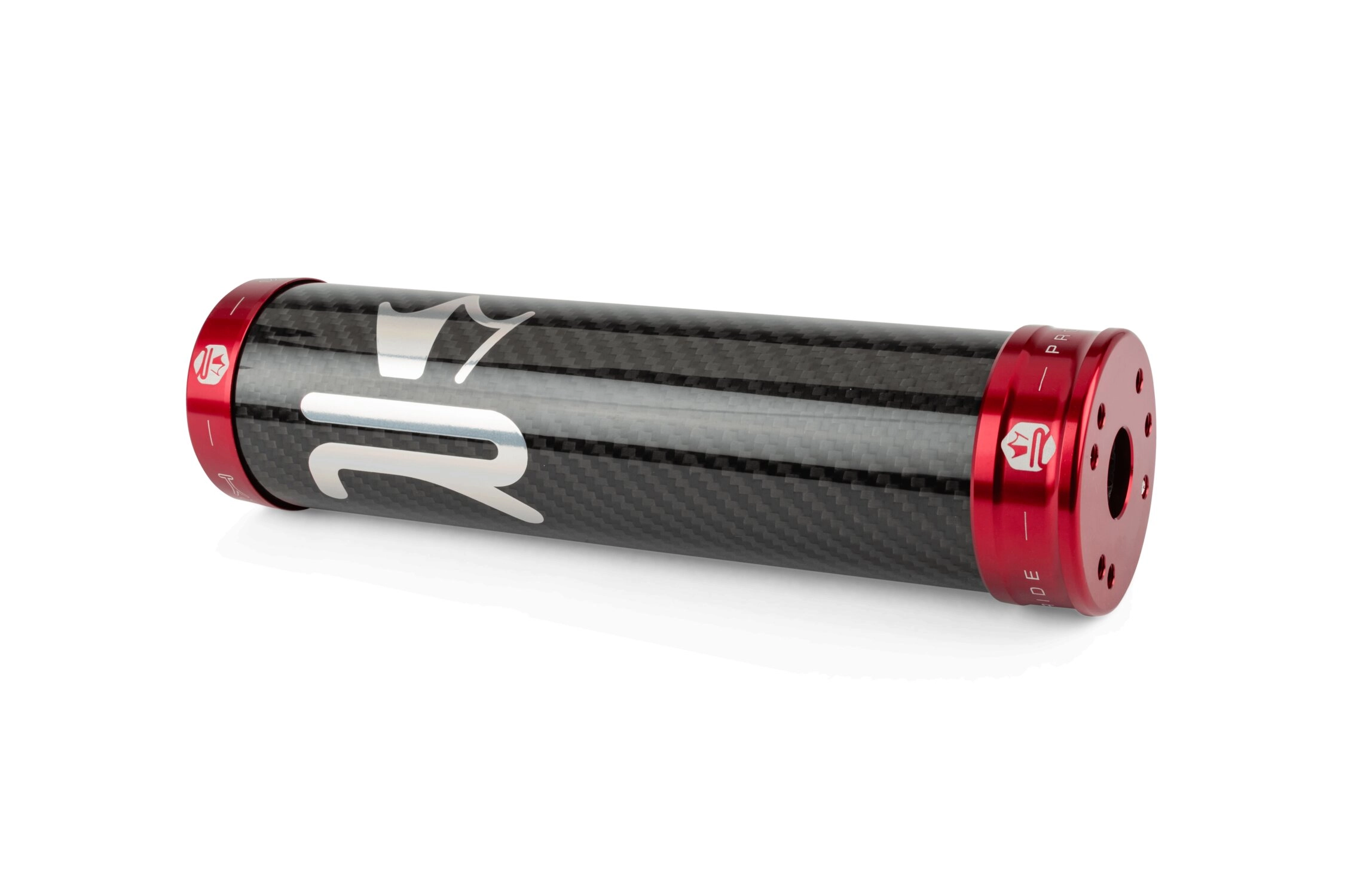 Endschalldämpfer KRM Carbon Hologramm 70-90cc rot