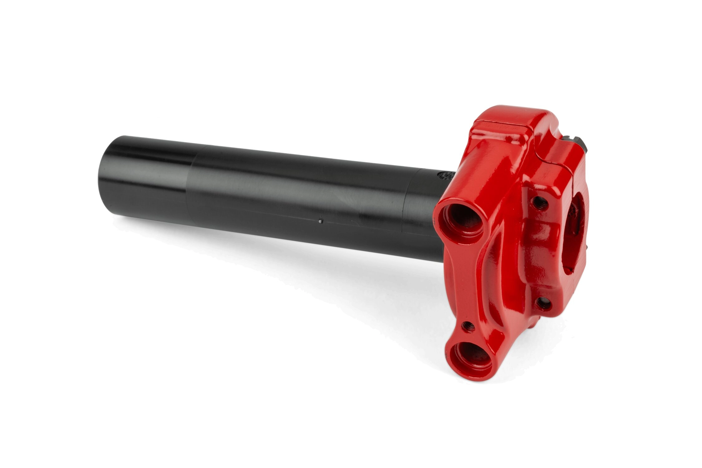 Gasgriff 4T Domino XM2 einstellbar Rot