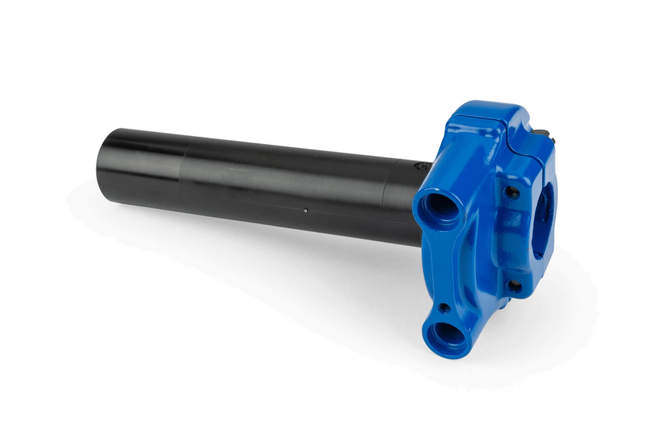 Gasgriff 4T Domino XM2 einstellbar Blau