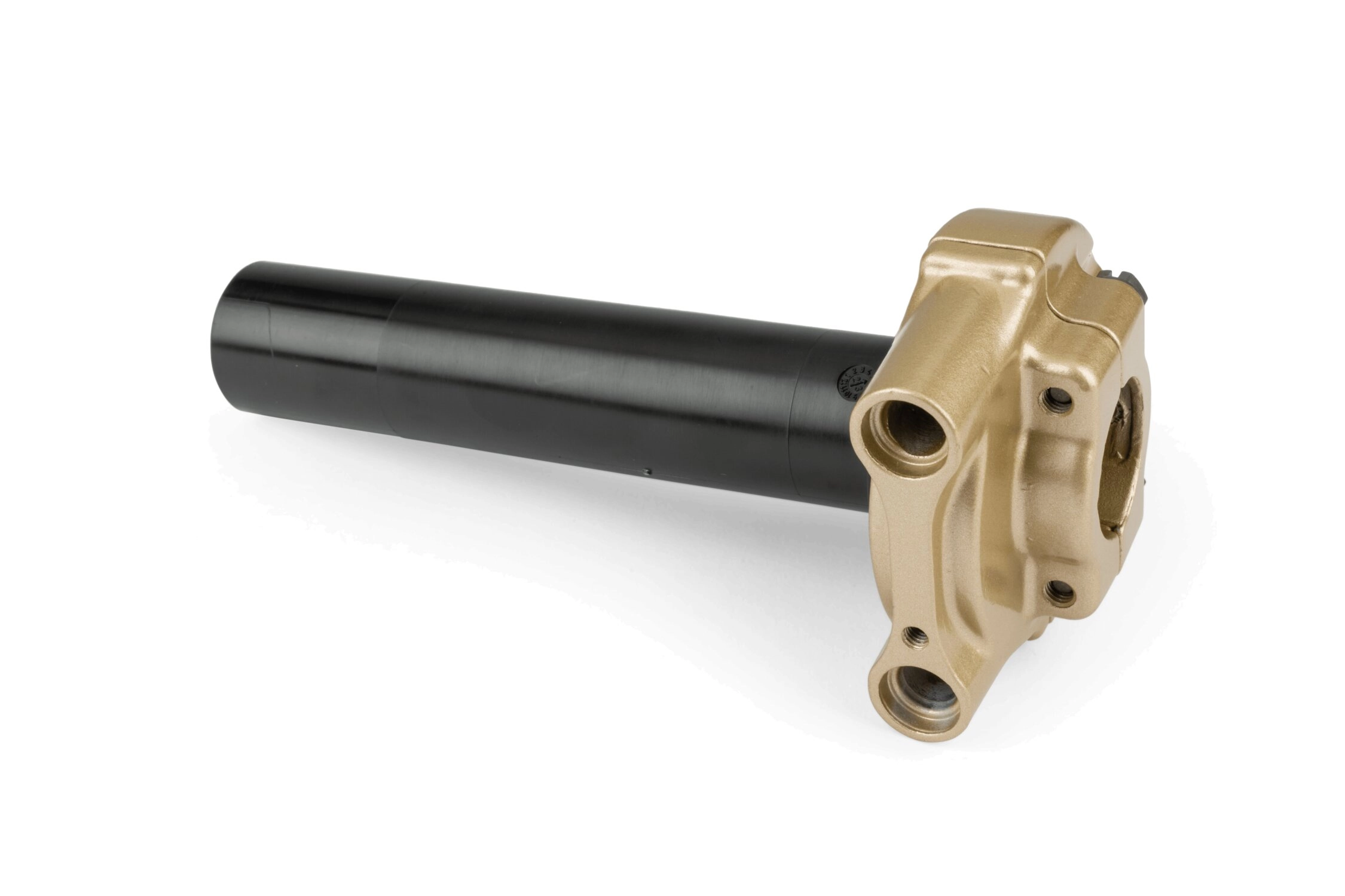 Gasgriff 4T Domino XM2 einstellbar Gold