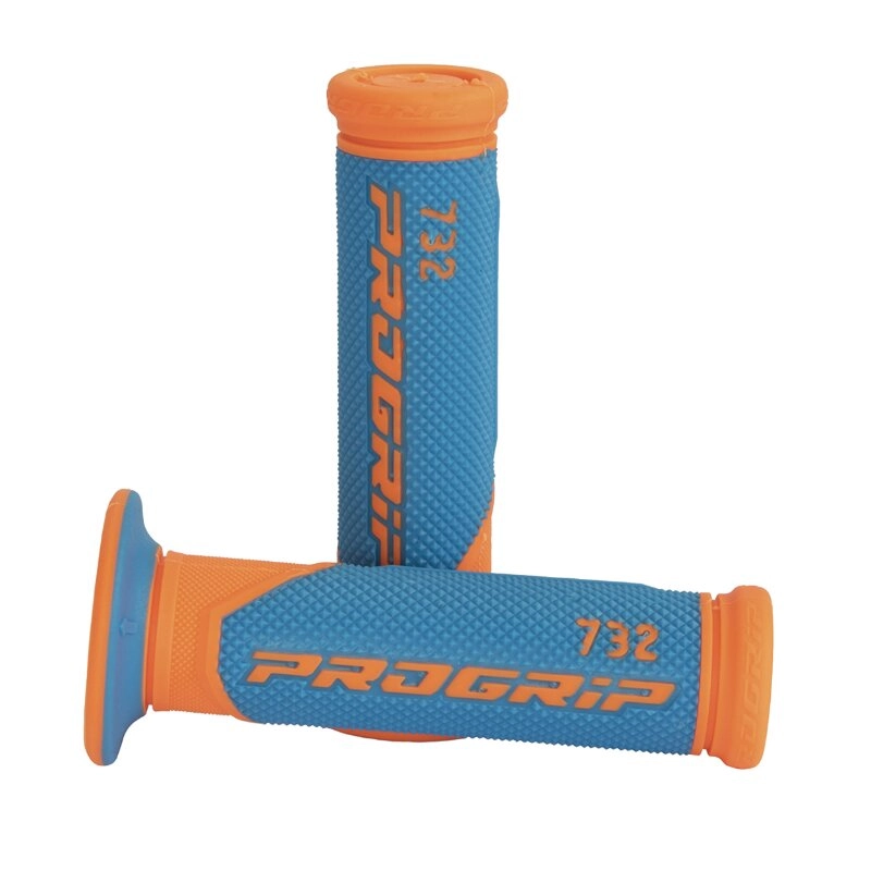 Lenkergriffe Progrip 732 Road blau / orange