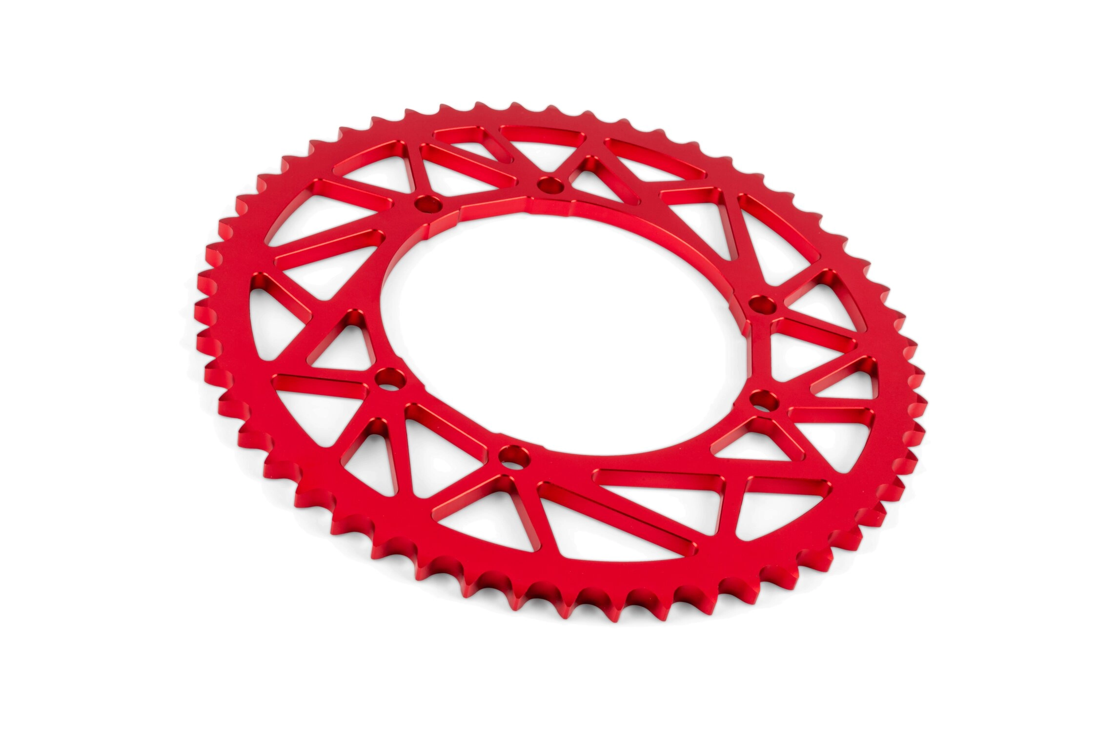Kettenrad 53 Zähne / 428 MotoForce Racing Alu Rot Sherco 50