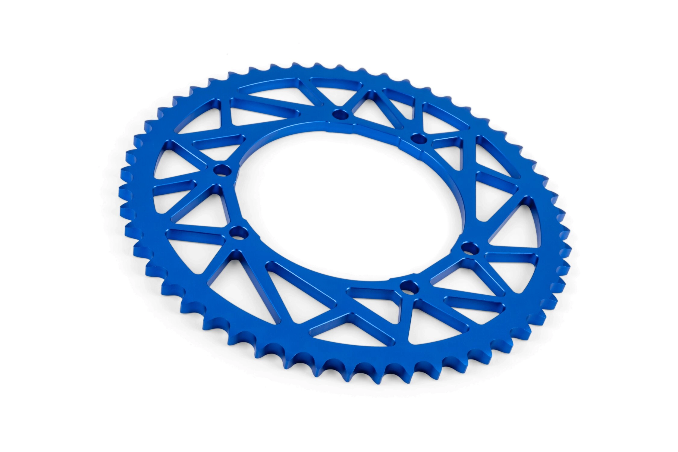 Kettenrad 53 Zähne / 428 MotoForce Racing Alu Blau Sherco 50