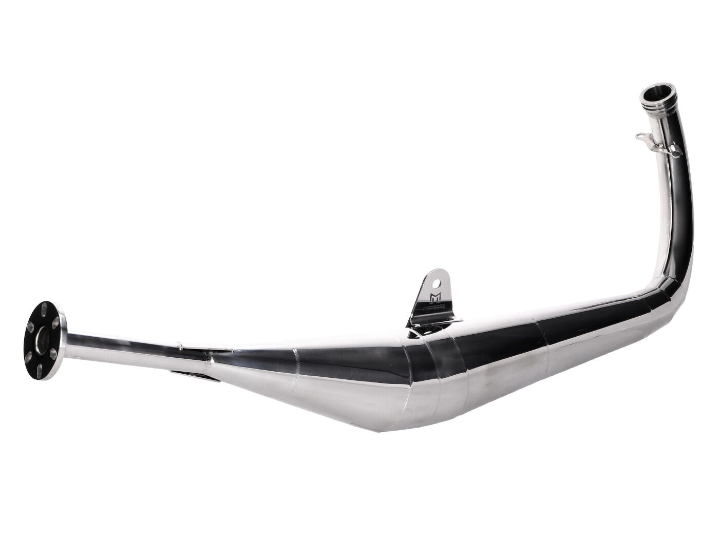 Auspuff Motegra Racing 60-110cc poliert Simson S50 / S51 / S70