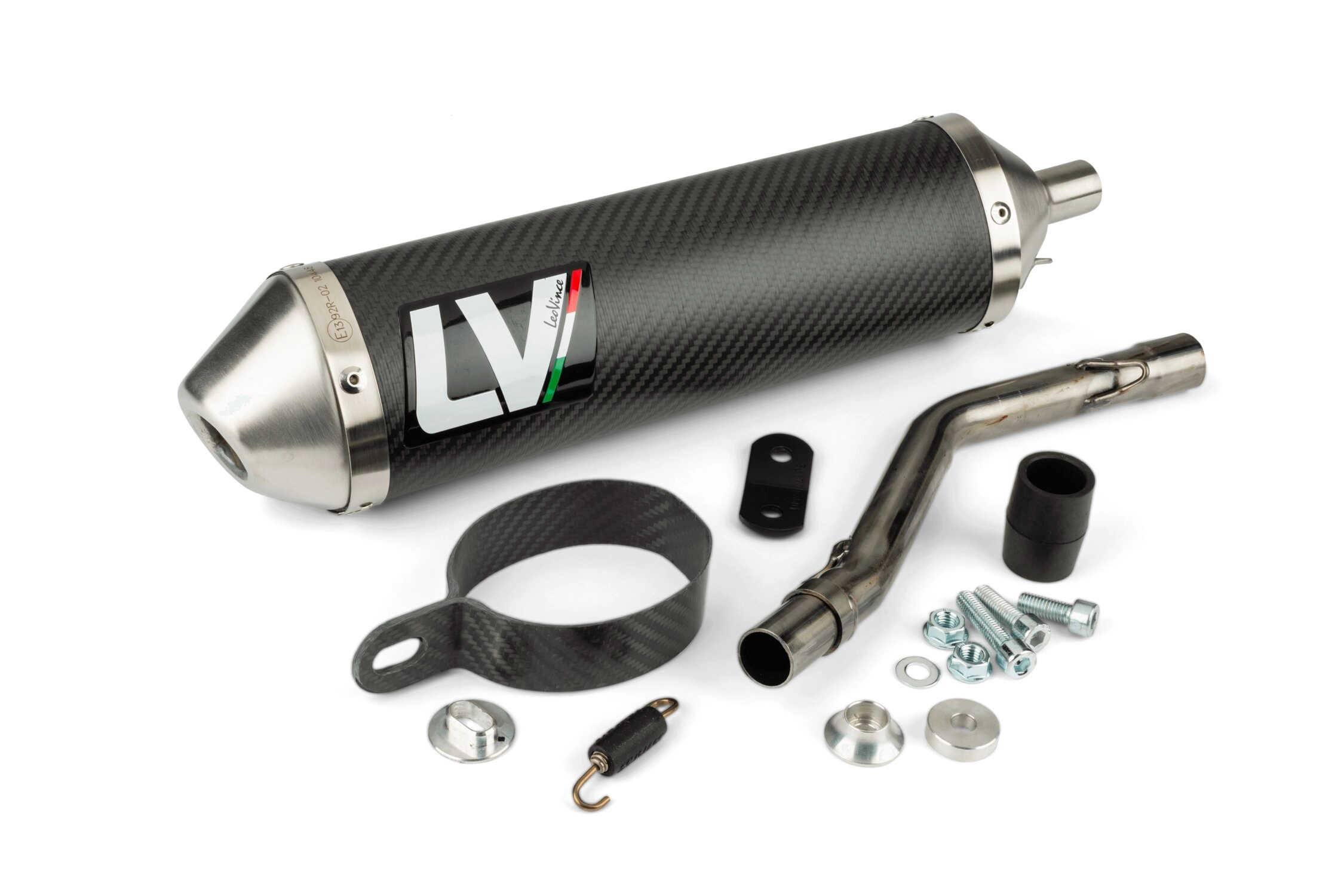 Endschalldämpfer LeoVince X-Fight Carbon Rieju MRT Euro 5