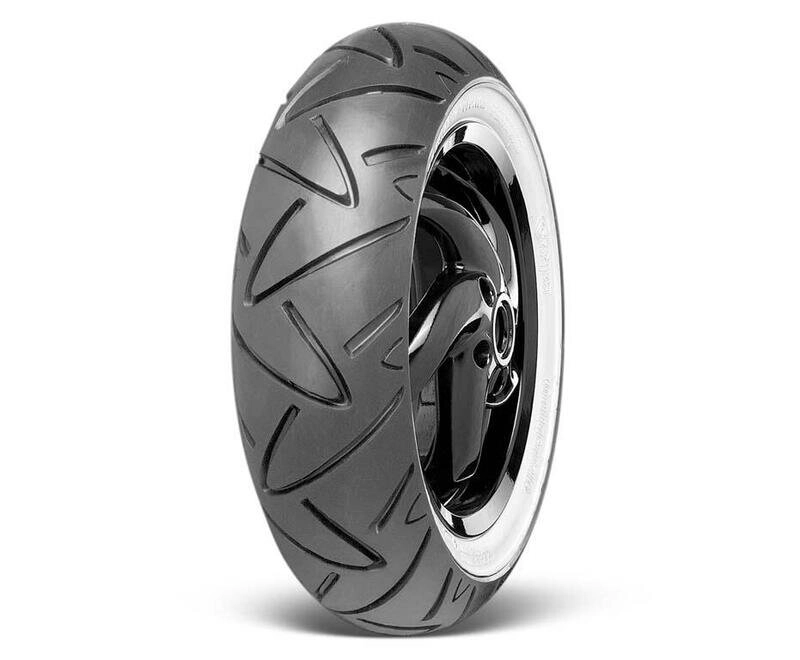 Roller Weisswandreifen Continental ContiTwist 120/70-12 58P verstärkt TL