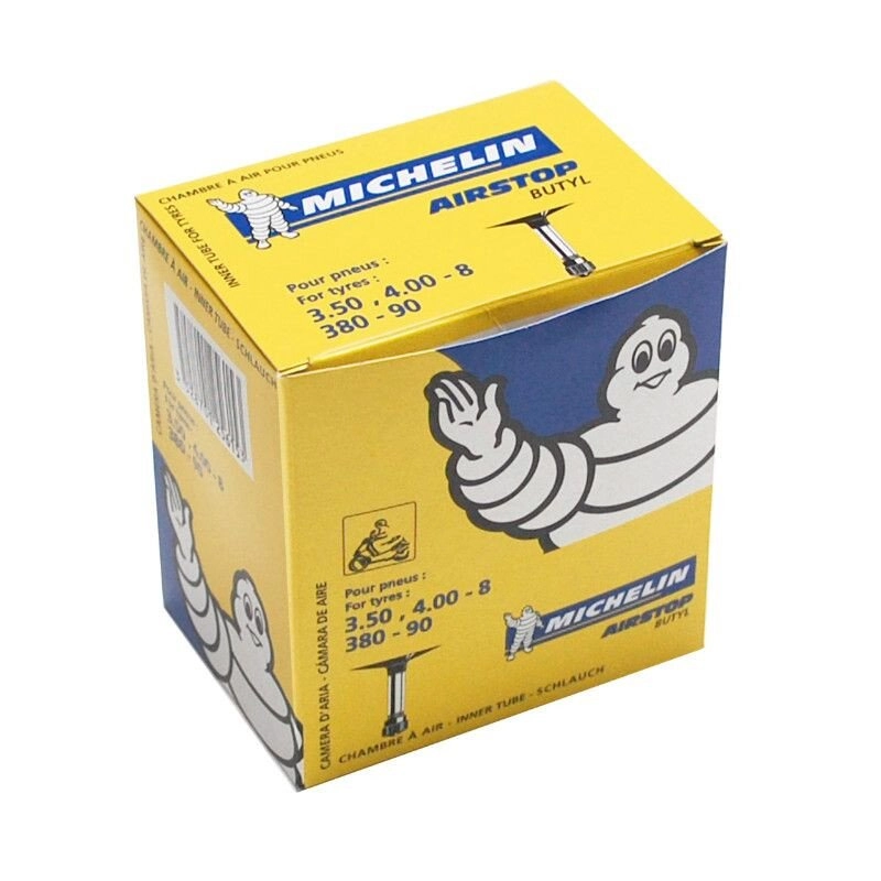 Schlauch 8" 3.50 4.00 Michelin Airstop 8B4 Schrader Ventil