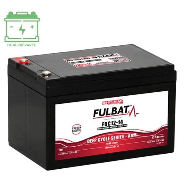 Batterie AGM 12V - 13,5Ah Fulbat DC12-14