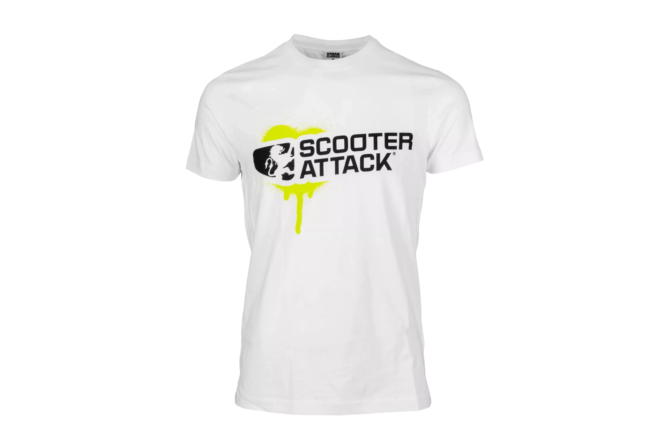 T-Shirt Scooter-Attack weiss / grün M