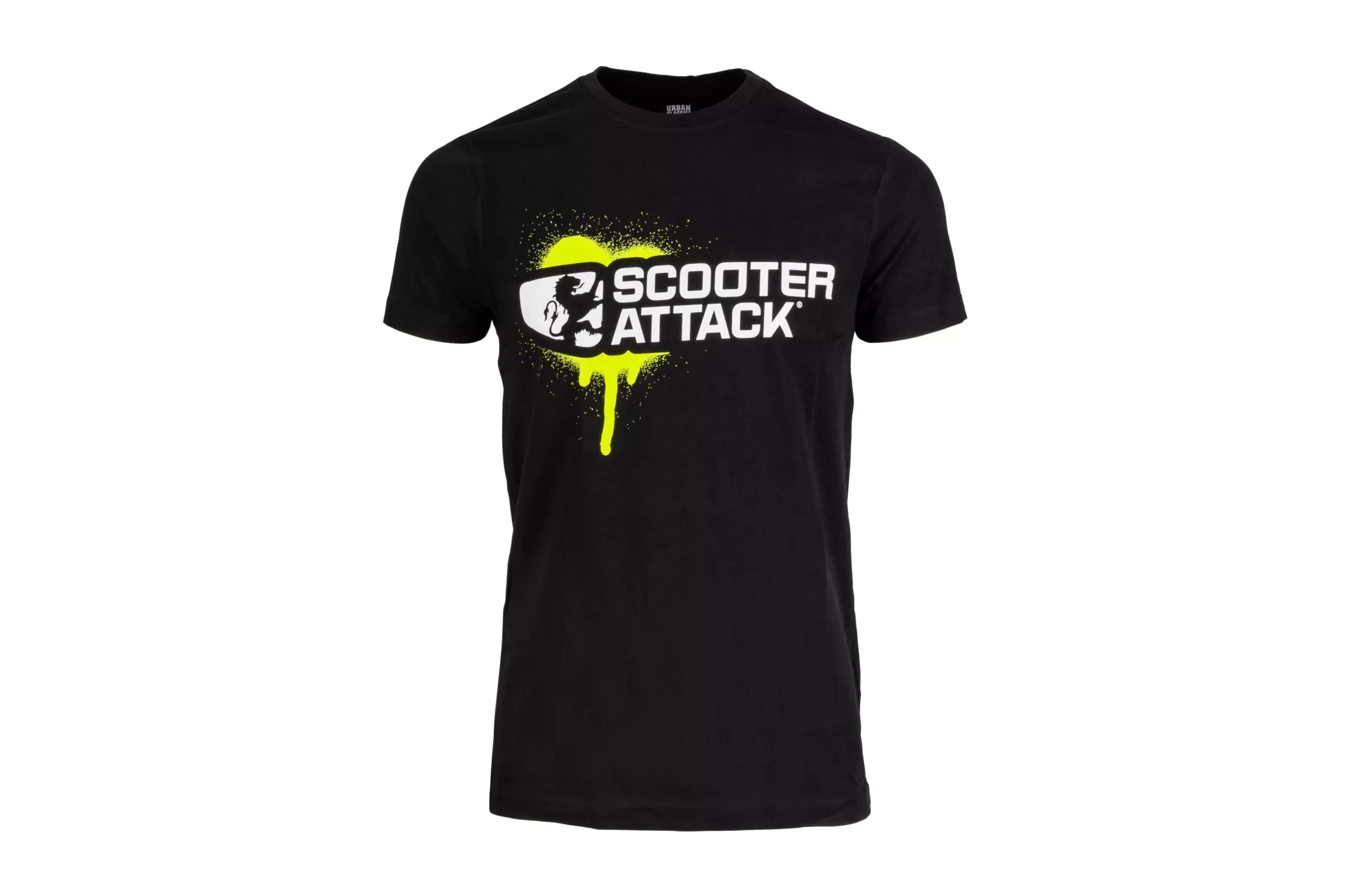 T-Shirt Scooter-Attack schwarz / grün XL