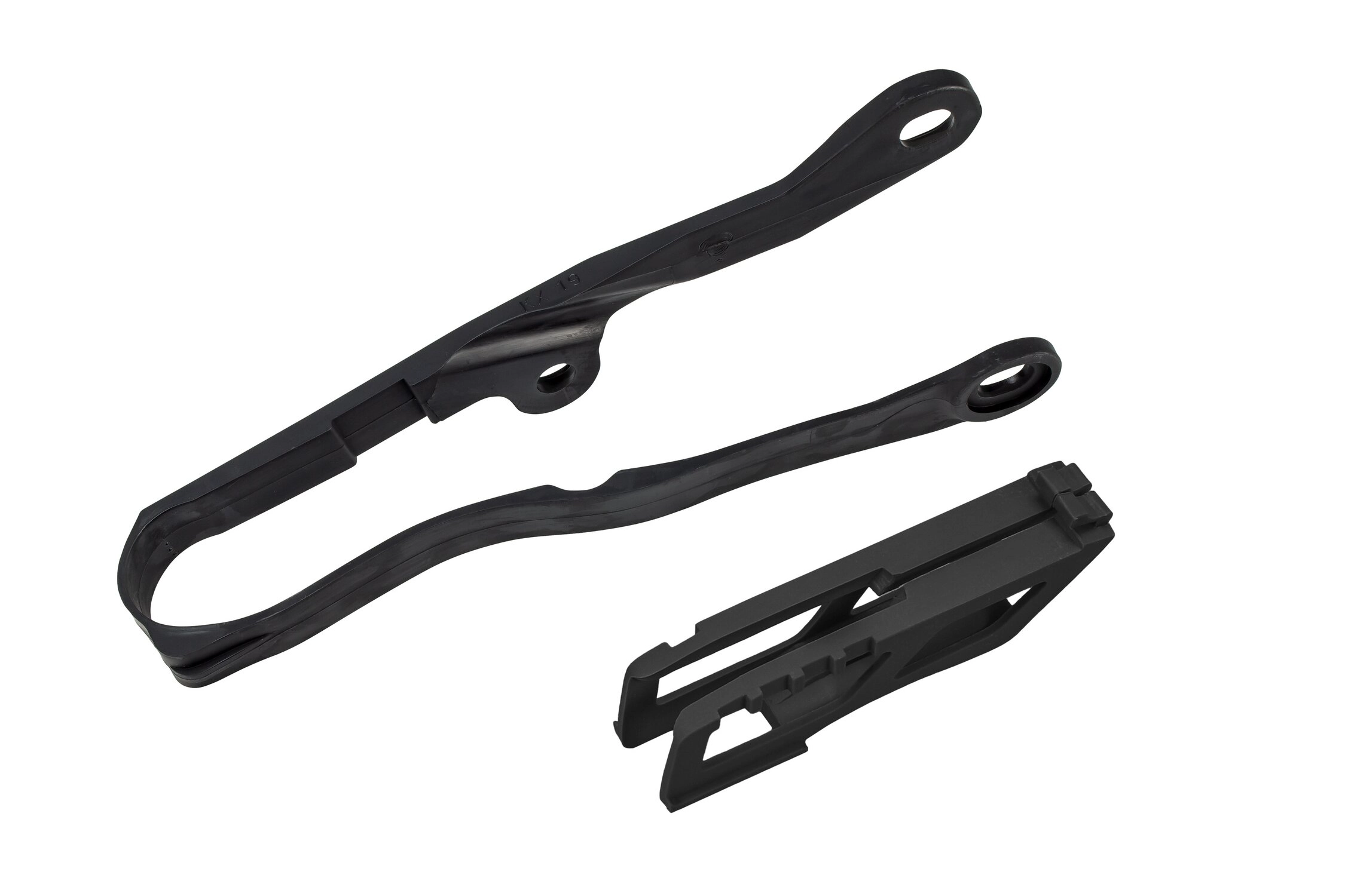 Schwingenschleifer + Kettenführung KX 450 2024 schwarz UFO