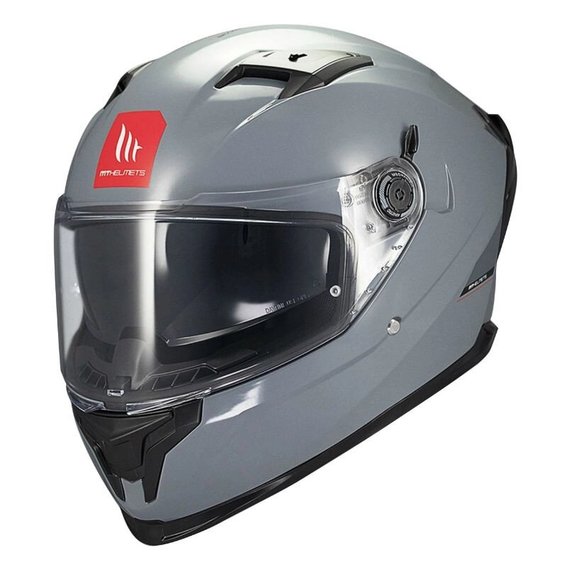 Integralhelm MT Helmets BRAKER A12 matt grau M
