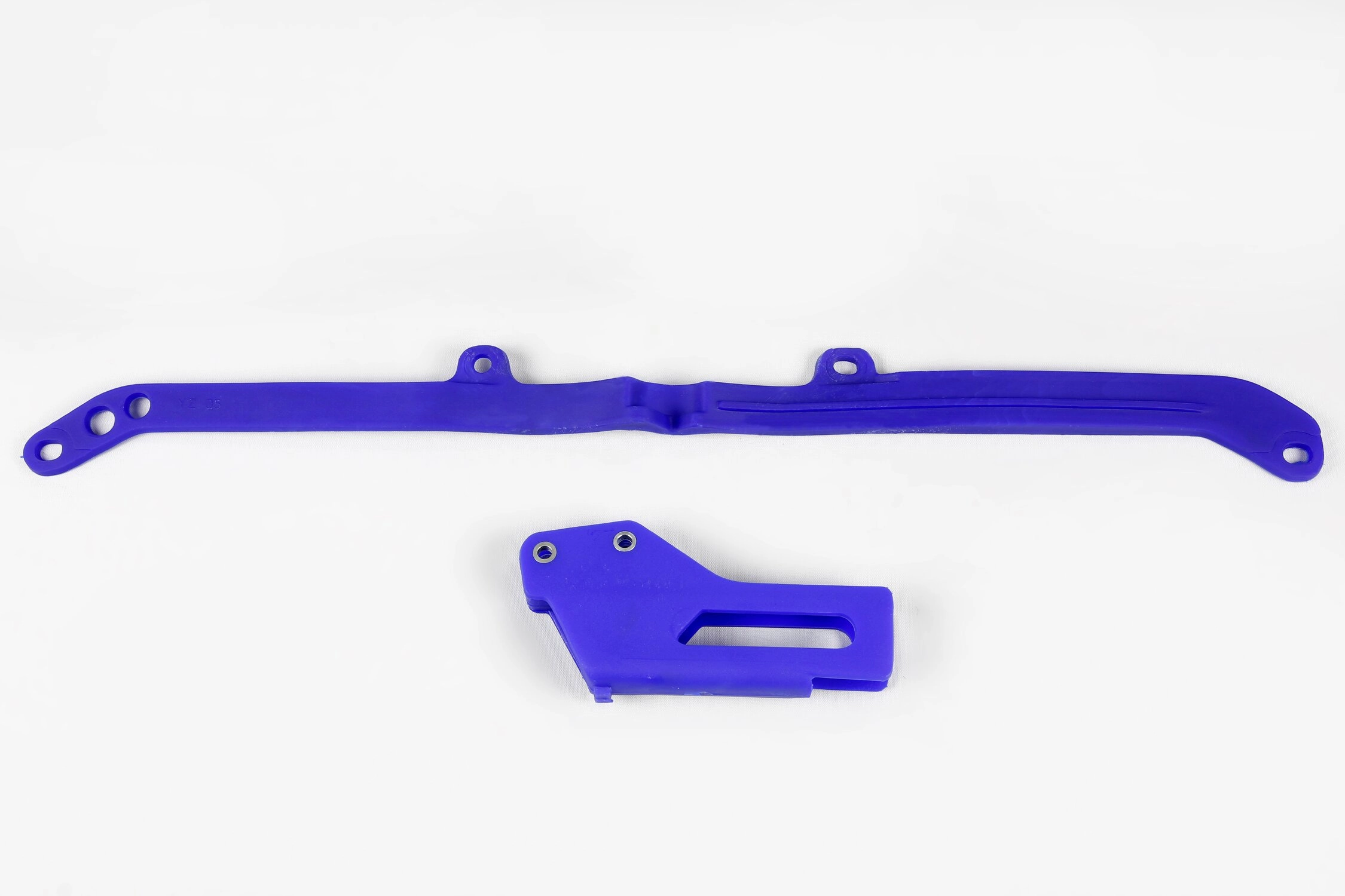 Schwingenschleifer + Kettenführung Yamaha YZF 250 / 450 2006 blau UFO