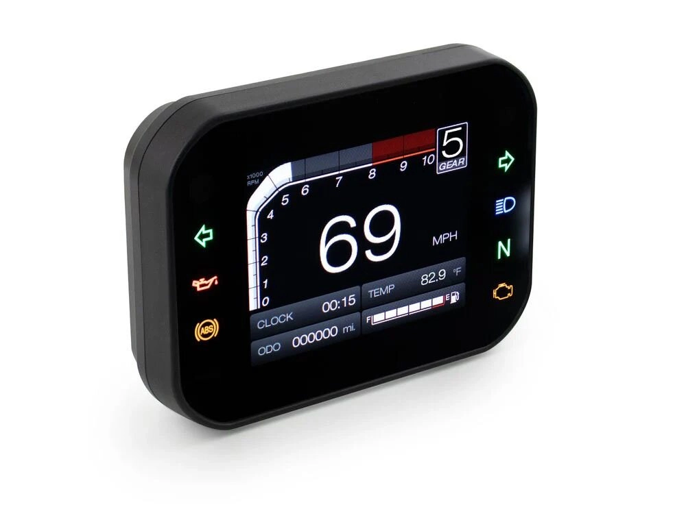 Tachometer Koso RX-3S mit TFT Display bis 15.000 U/min