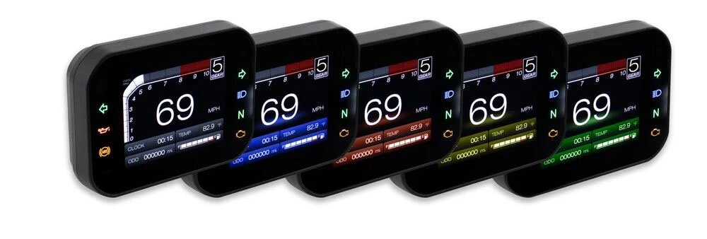 Tachometer Koso RX-3S mit TFT Display bis 15.000 U/min