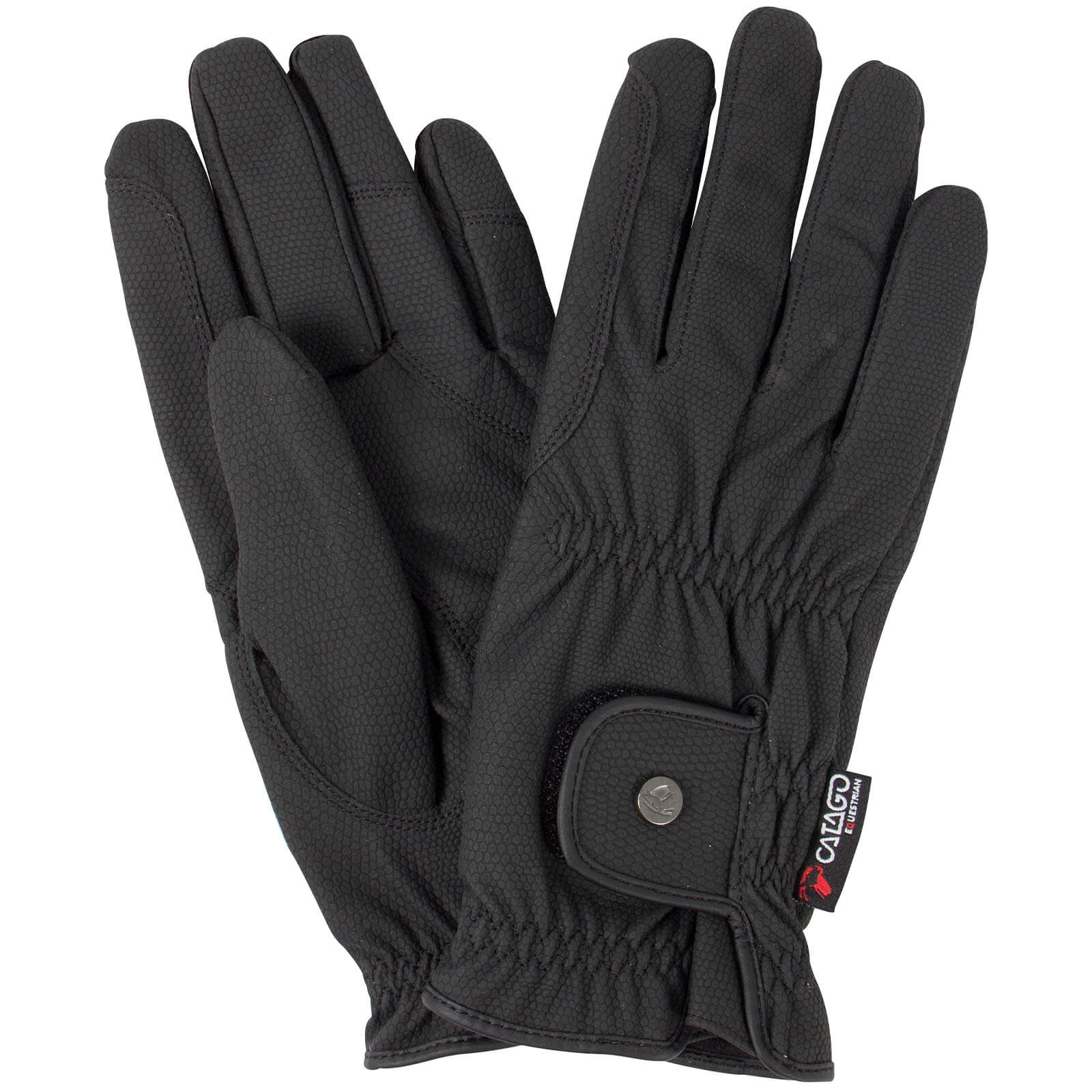 Handschuh Elite Reithandschuh Schwarz / 6 1/2